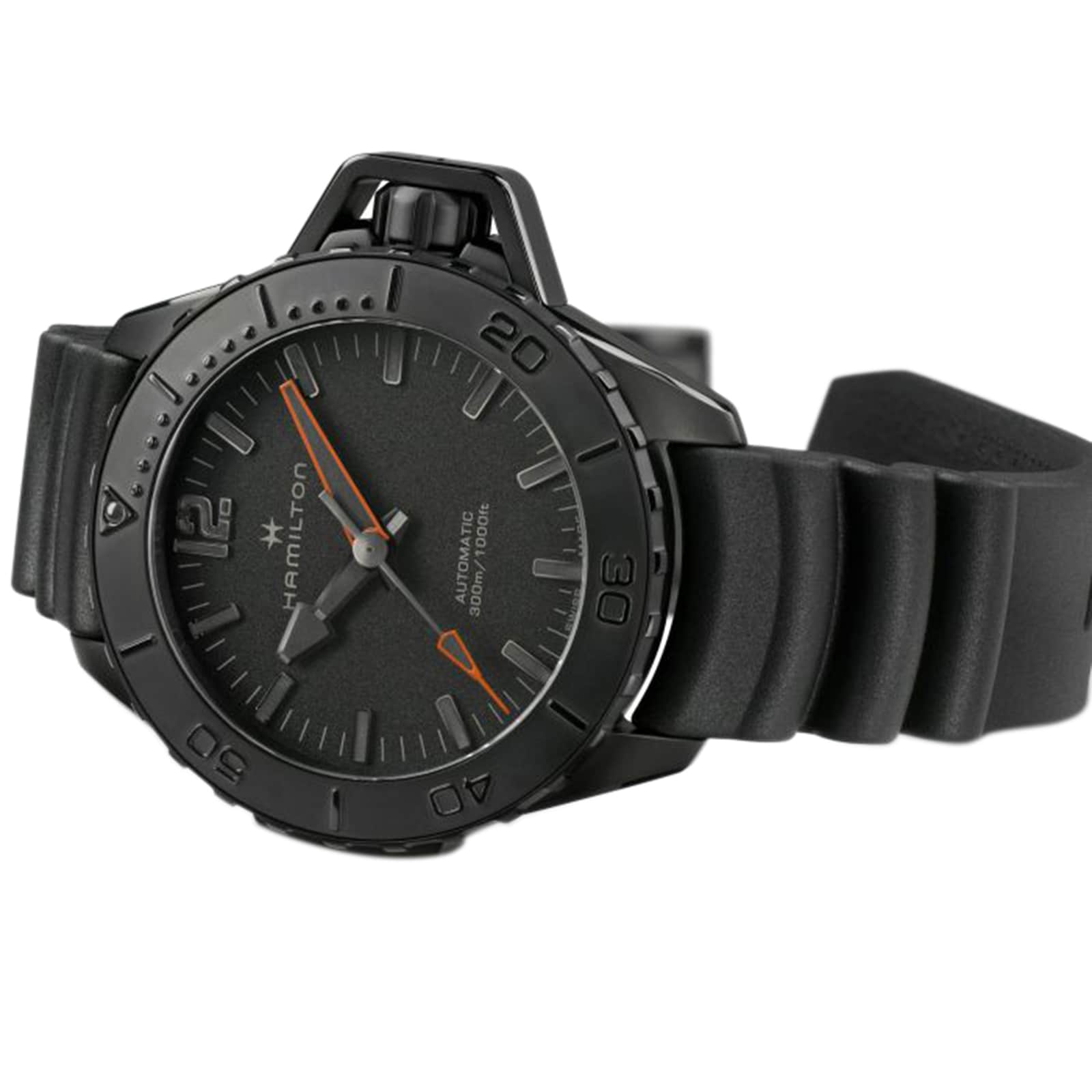 Replica Hamilton Khaki Navy Frogman 46mm Mens details H77845330 2 Replica Hamilton Khaki Navy Frogman 46mm Mens details H77845330
