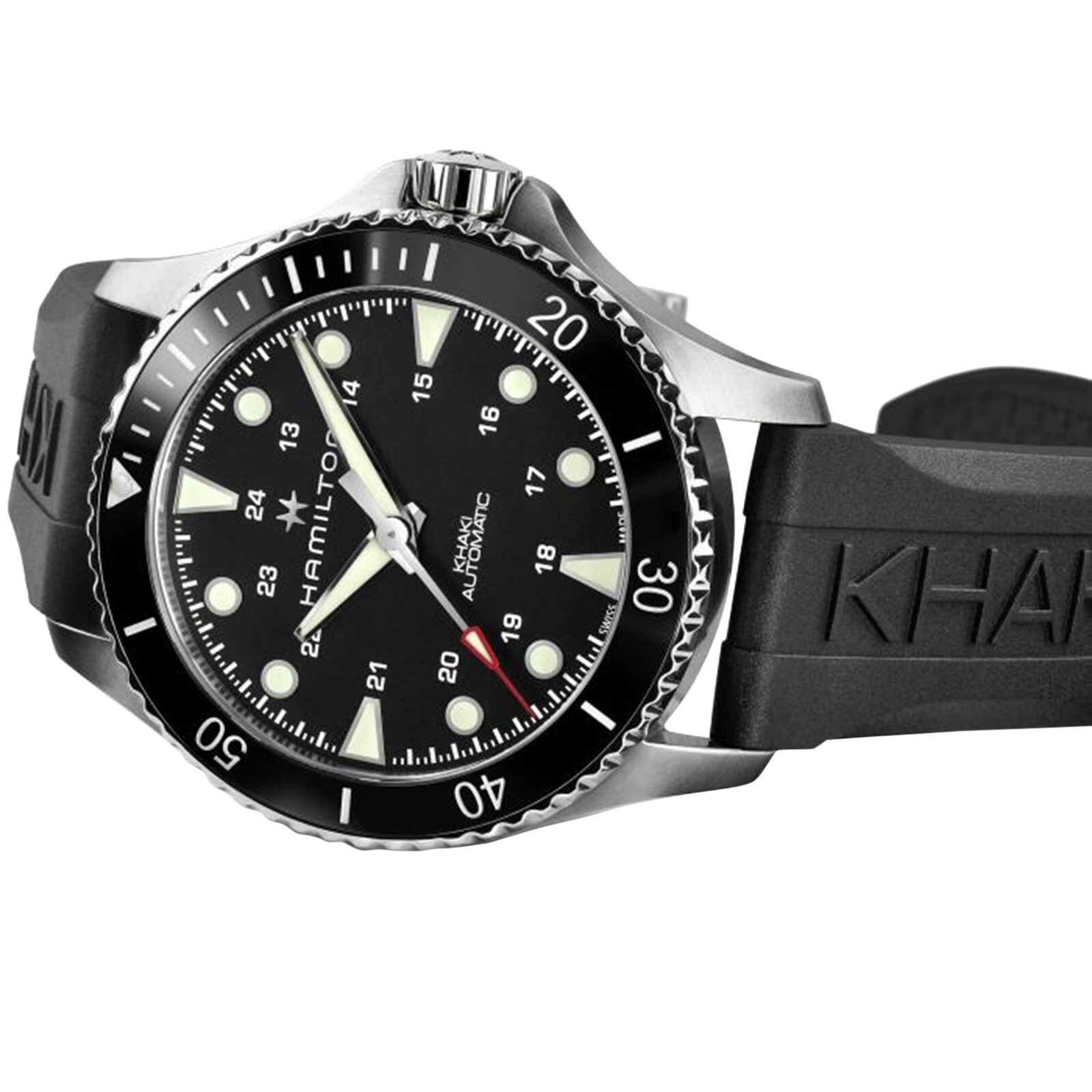 Replica Hamilton Khaki Navy Scuba Auto 43mm Mens details H82515330