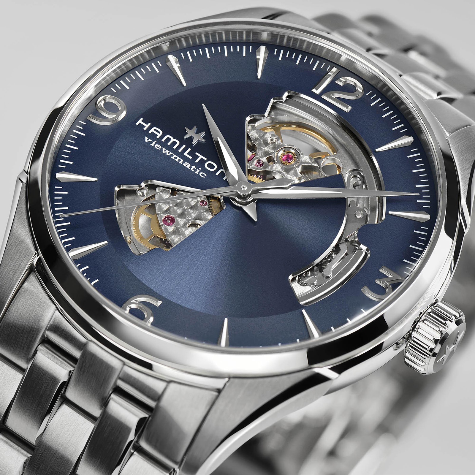 Replica Hamilton Jazzmaster 42mm Mens details H32705141