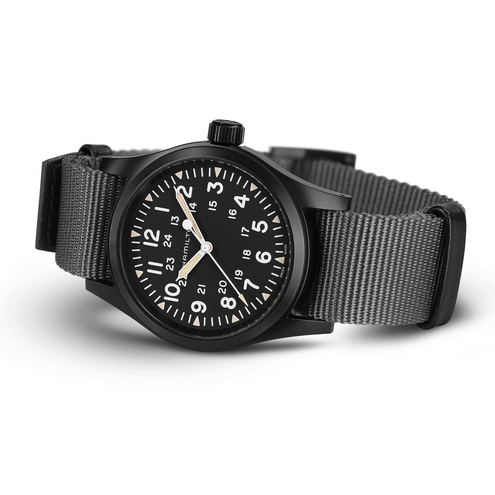 Replica Hamilton Khaki Field 38mm Mens details H69409930