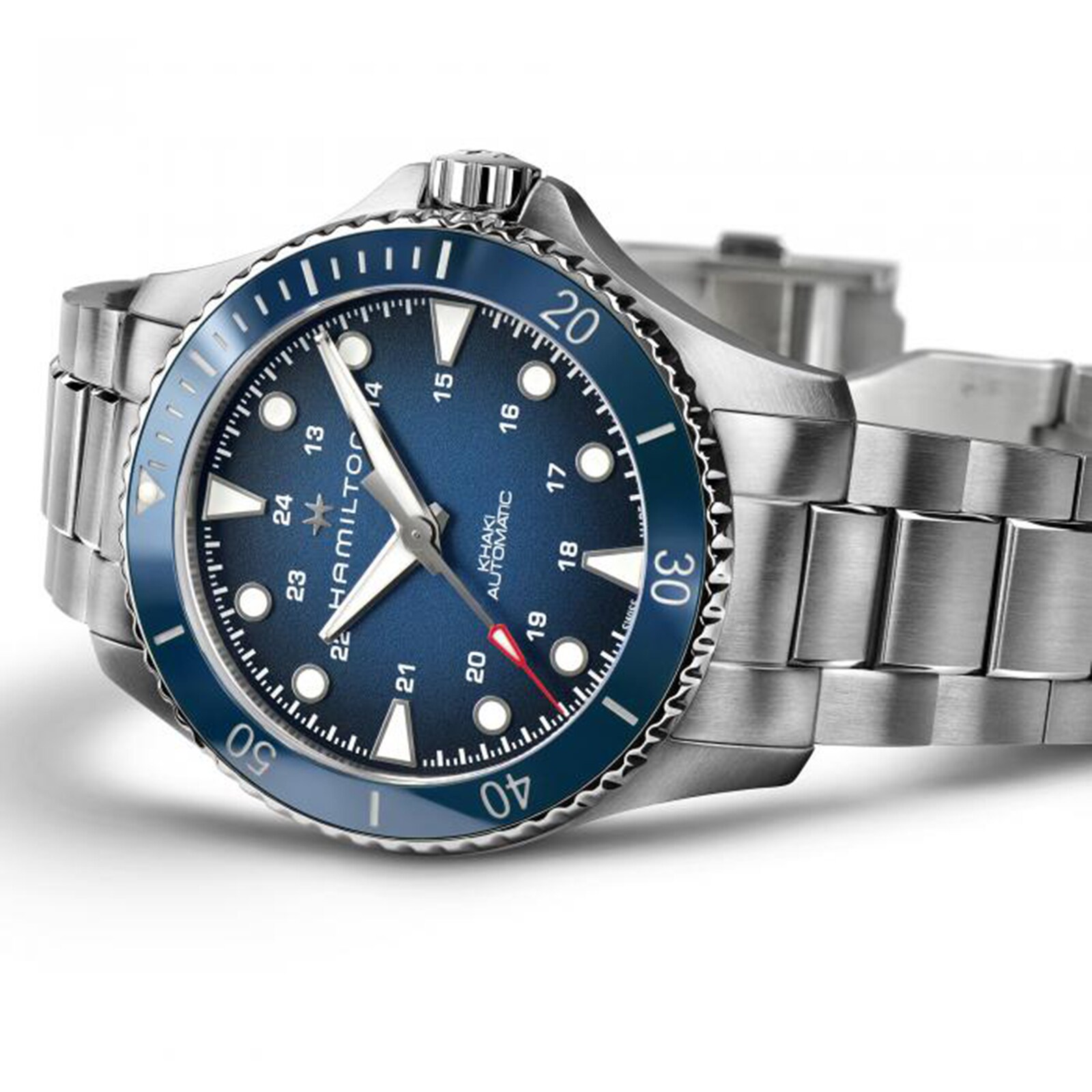Replica Hamilton Khaki-Navy 43mm Mens details H82505140 2 Replica Hamilton Khaki-Navy 43mm Mens details H82505140