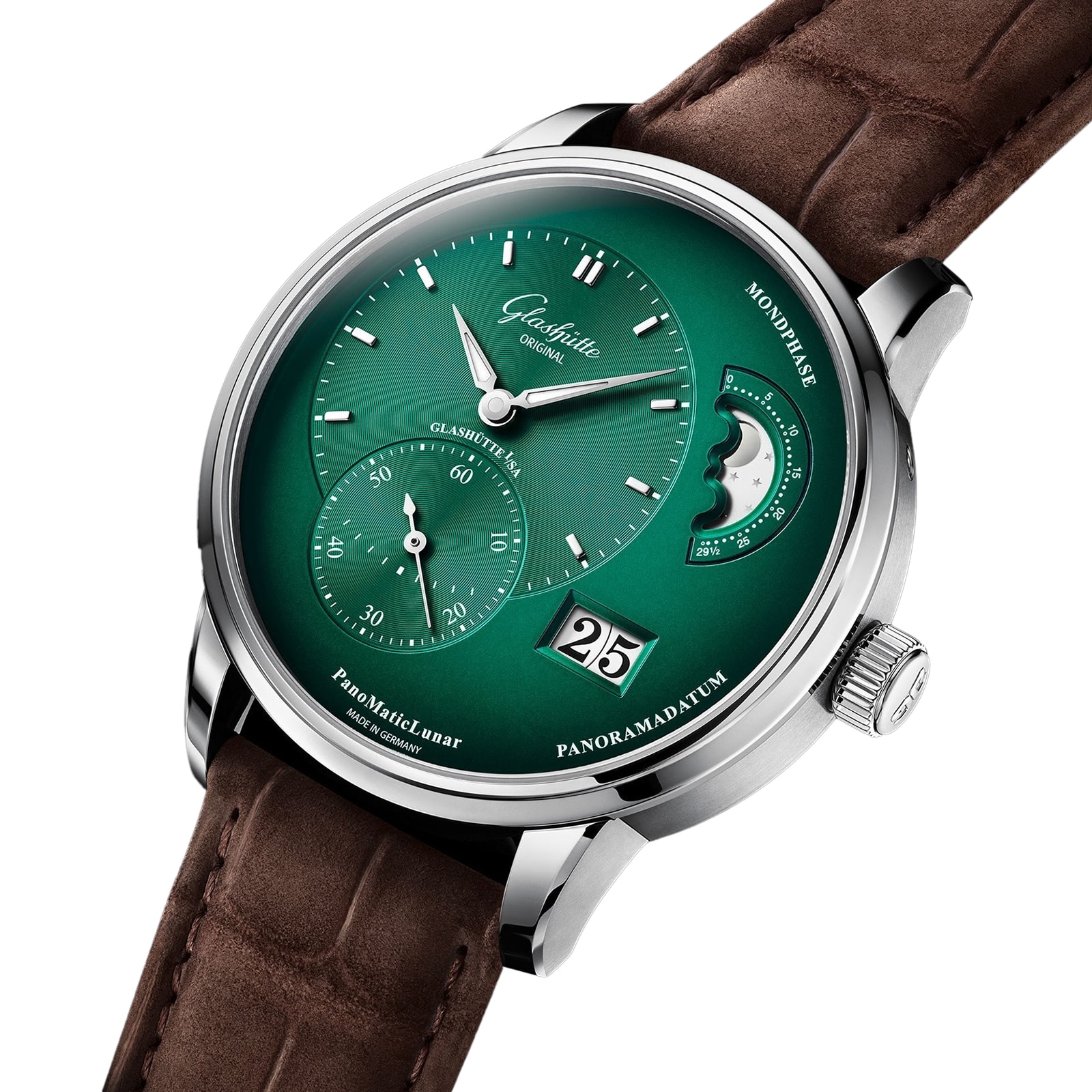 Replica Glashutte Original PanoMaticLunar 40mm Mens details 1-90-02-13-32-31