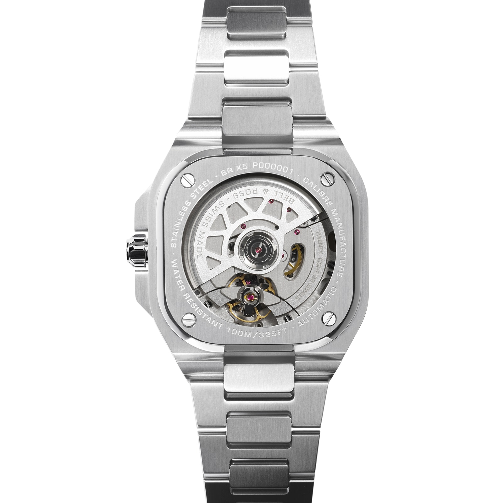 Replica Bell & Ross BR X5 Ice Blue Steel 41mm Mens details BRX5R-IB-ST/SRB
