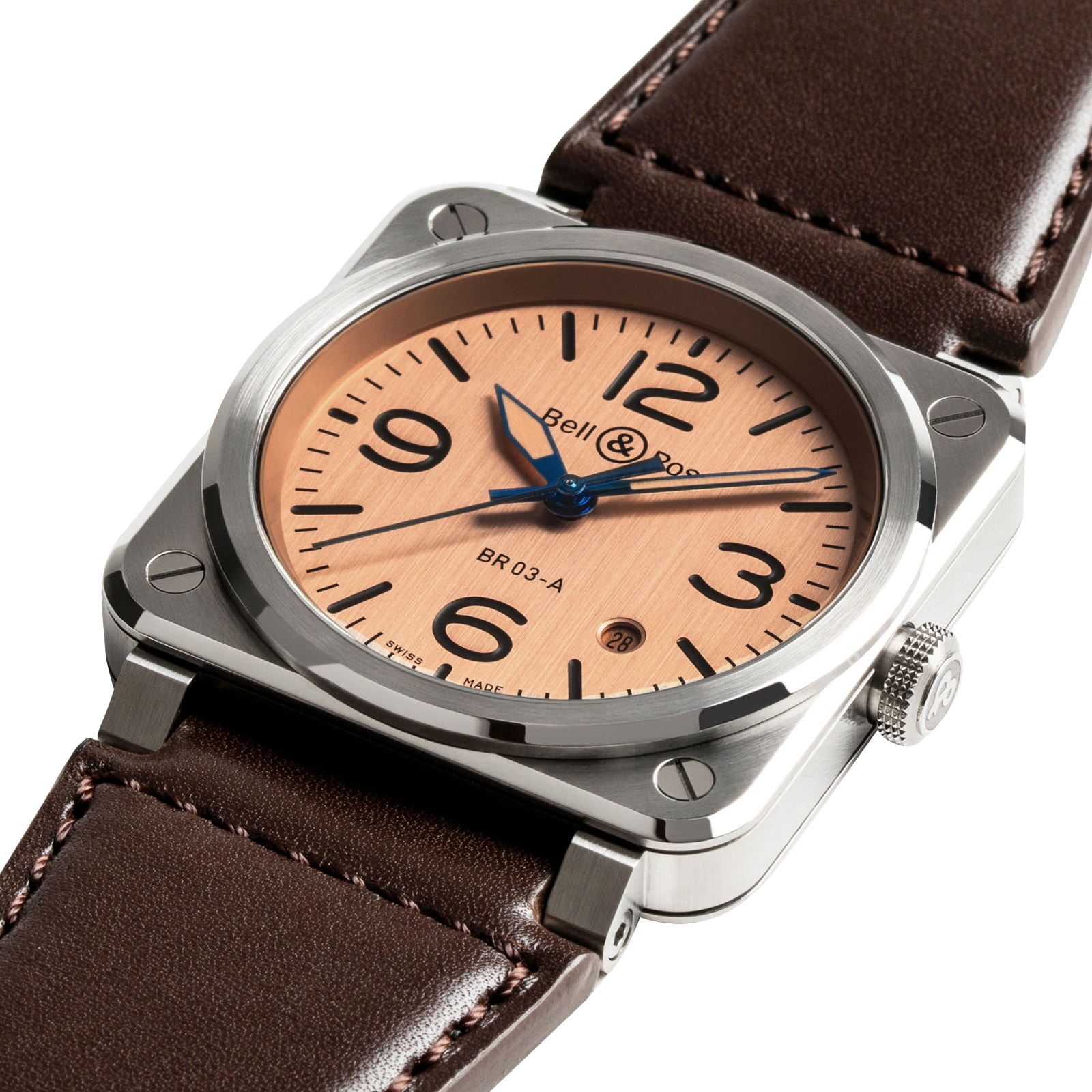 Replica Bell & Ross BR 03 Copper 41mm BR03A-GB-ST/SCA 2 Replica Bell & Ross BR 03 Copper 41mm BR03A-GB-ST/SCA
