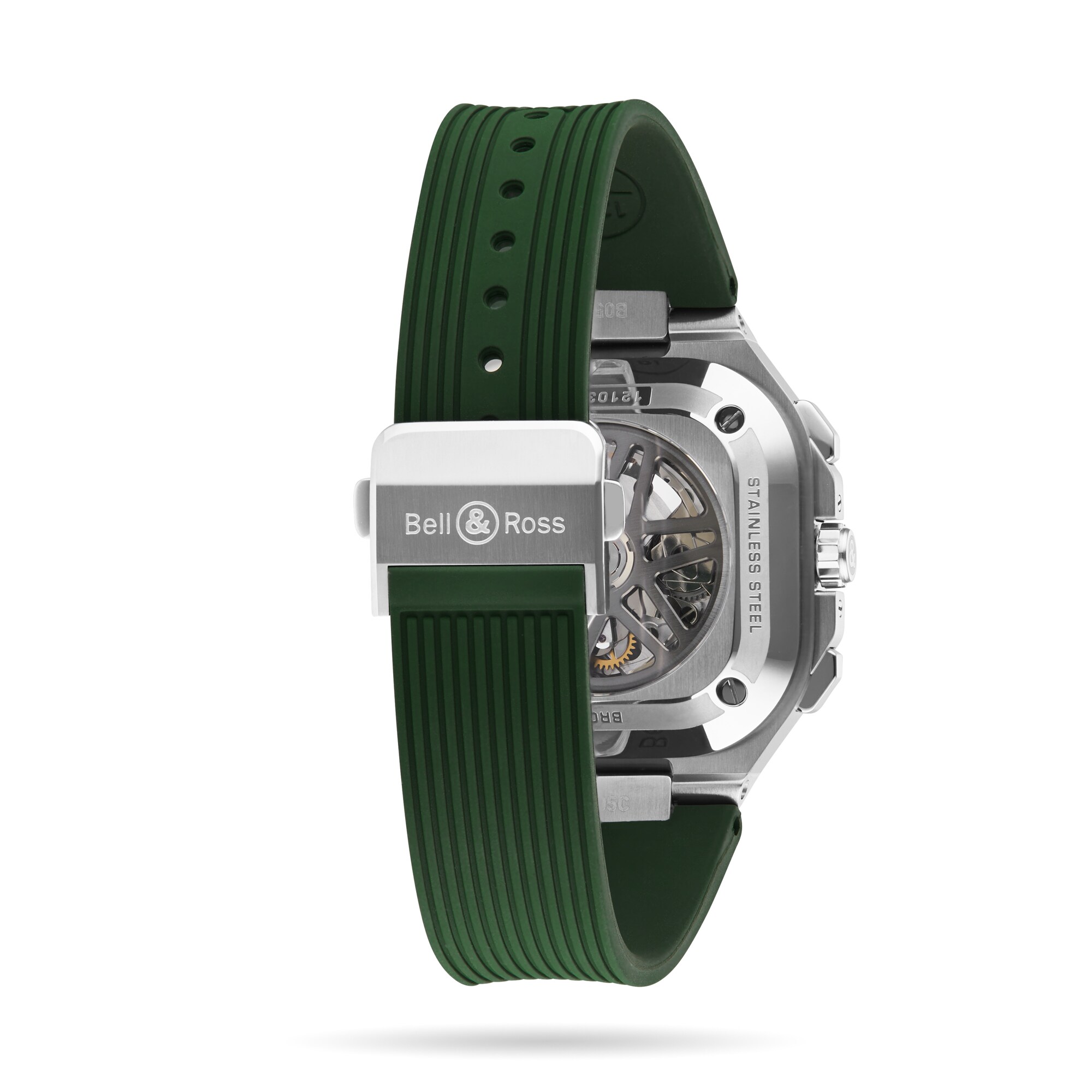 Replica Bell & Ross BR 05 CHRONO GREEN STEEL 42MM BR05C-GN-ST/SRB 2 Replica Bell & Ross BR 05 CHRONO GREEN STEEL 42MM BR05C-GN-ST/SRB