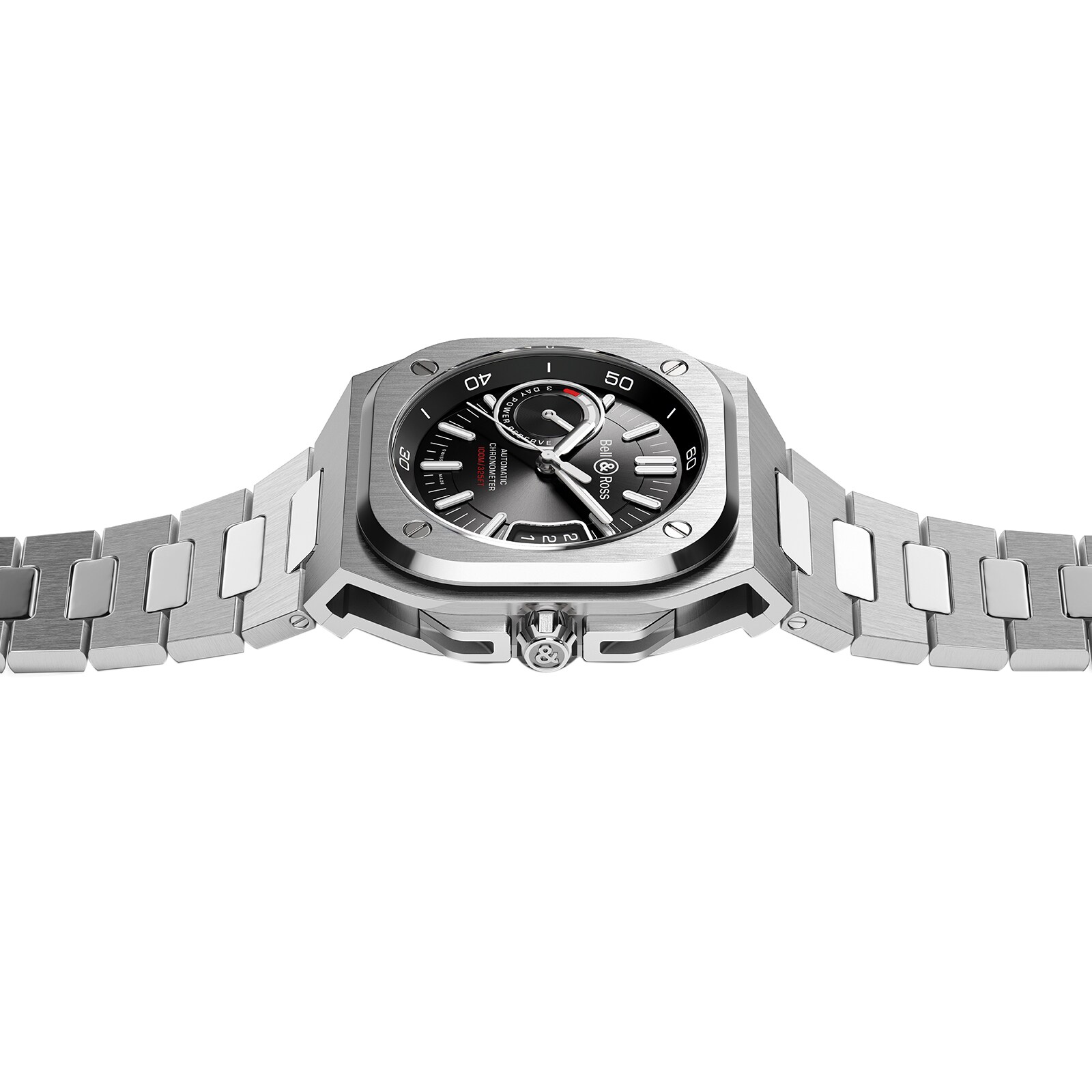 Replica Bell & Ross BR-X5 BLACK STEEL 41MM BRX5R-BL-ST/SST