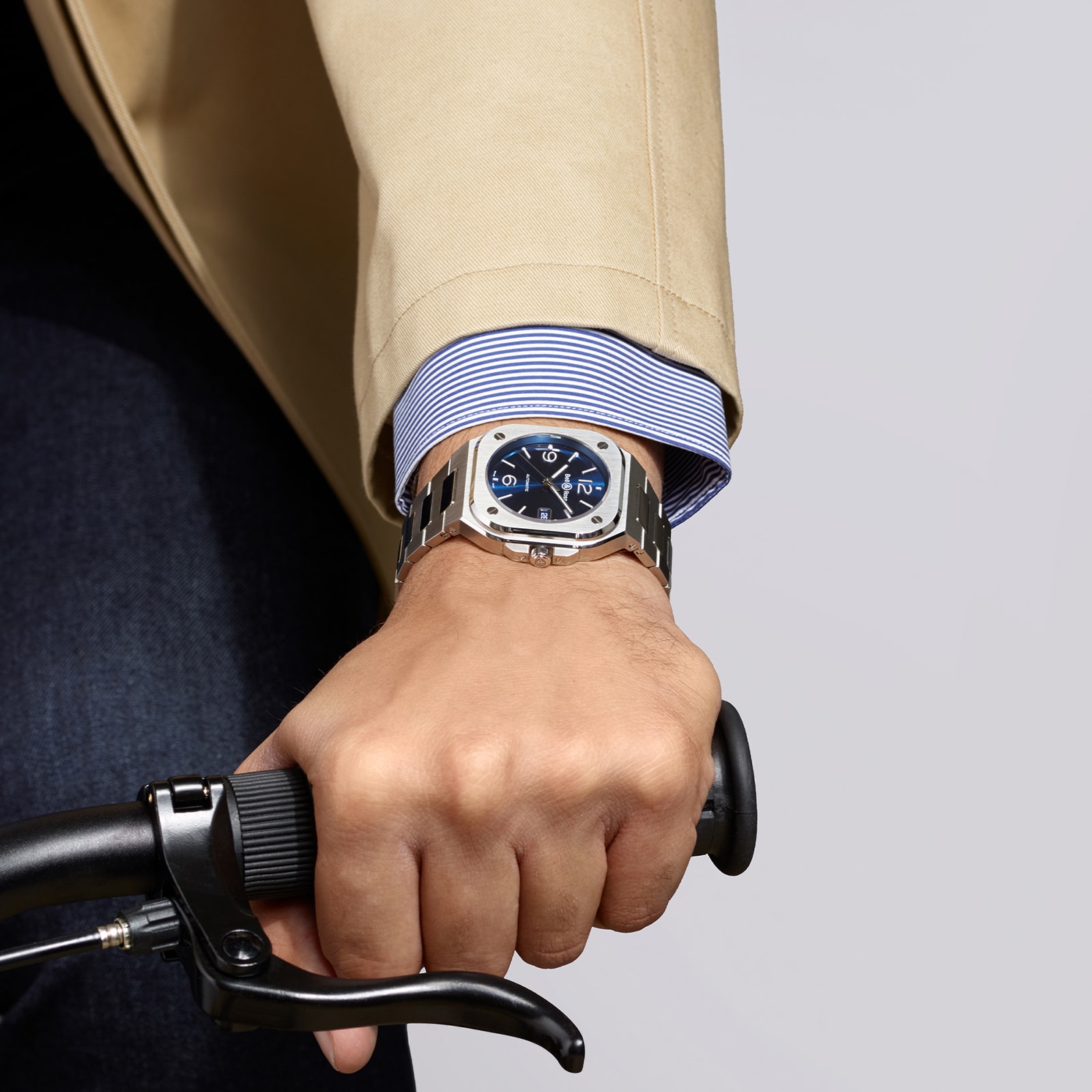 Replica Bell & Ross BR 05 BLUE STEEL 40mm BR05A-BLU-ST/SST