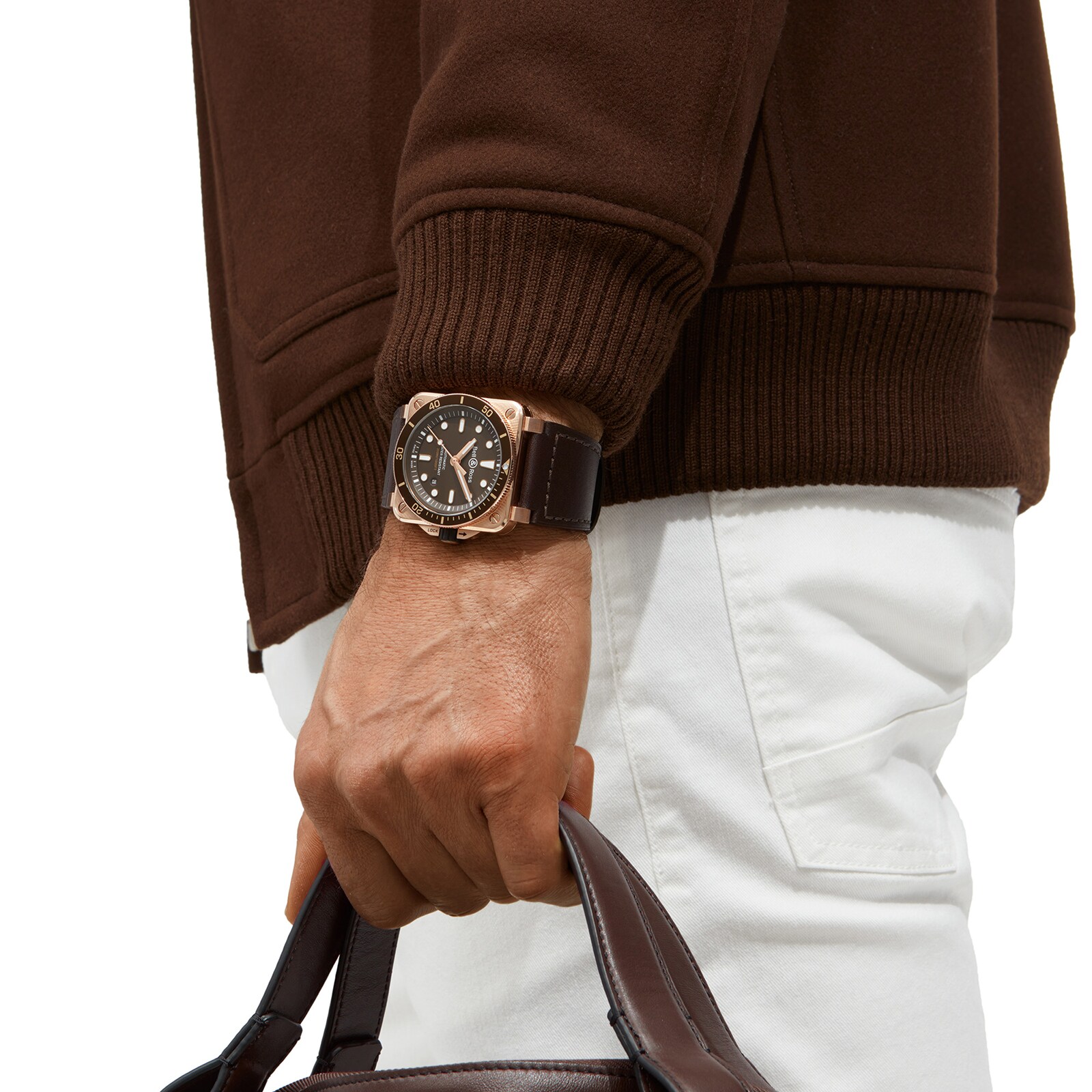 Replica Bell & Ross BR 03-92 DIVER BROWN BRONZE LIMITED EDITION 42mm BR0392-D-BR-BR/SCA