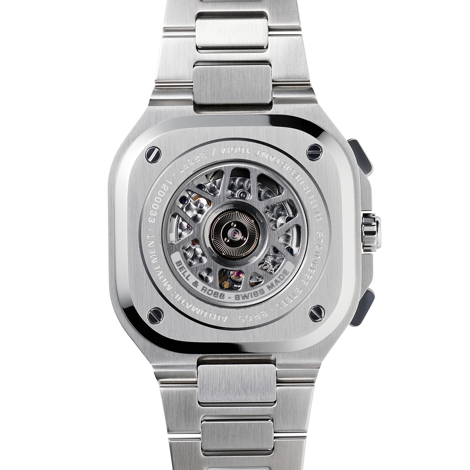 Replica Bell & Ross BR 05 CHRONO BLACK STEEL 42mm BR05C-BLC-ST/SST