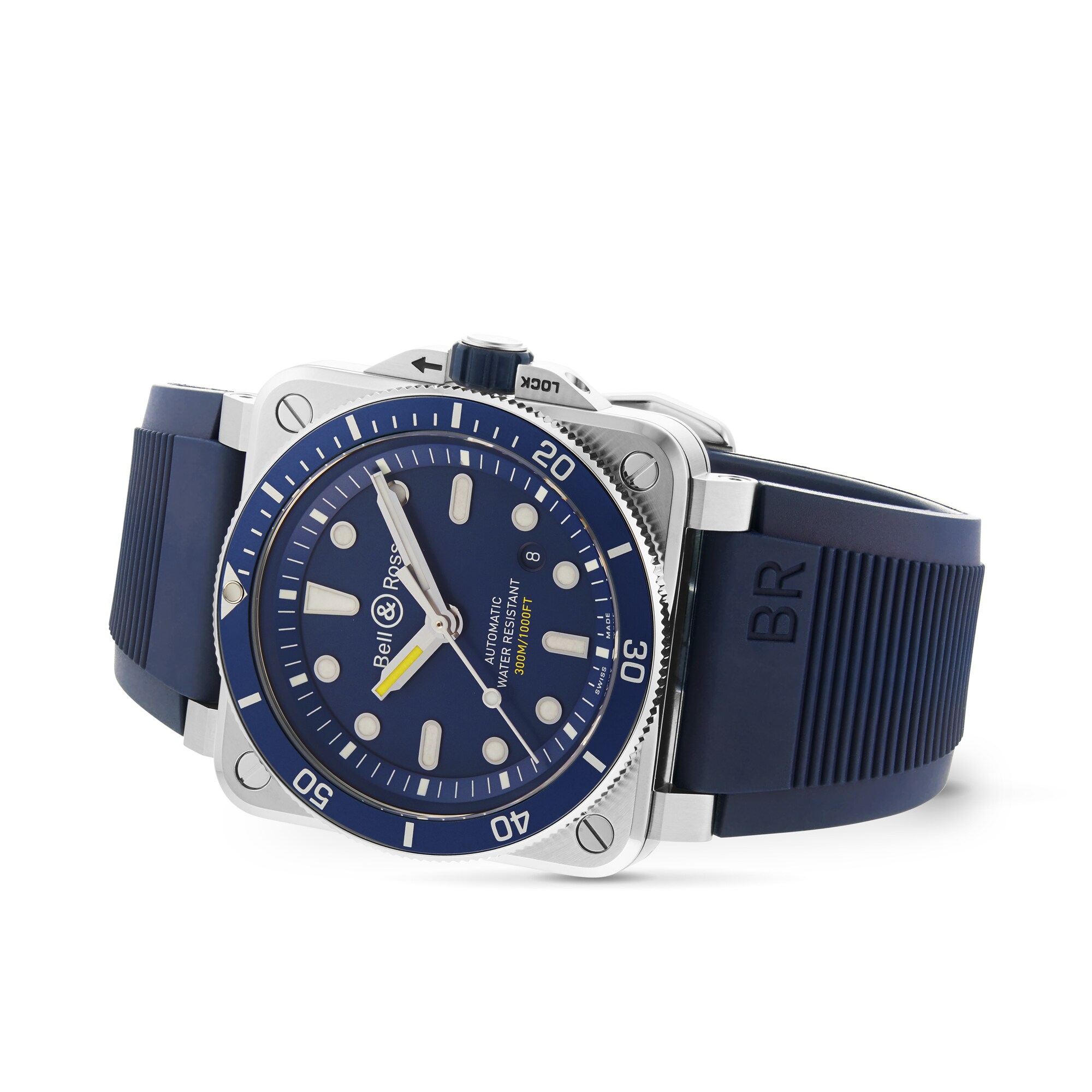 Replica Bell & Ross BR 03-92 DIVER BLUE 42mm BR0392-D-BU-ST/SRB 2 Replica Bell & Ross BR 03-92 DIVER BLUE 42mm BR0392-D-BU-ST/SRB