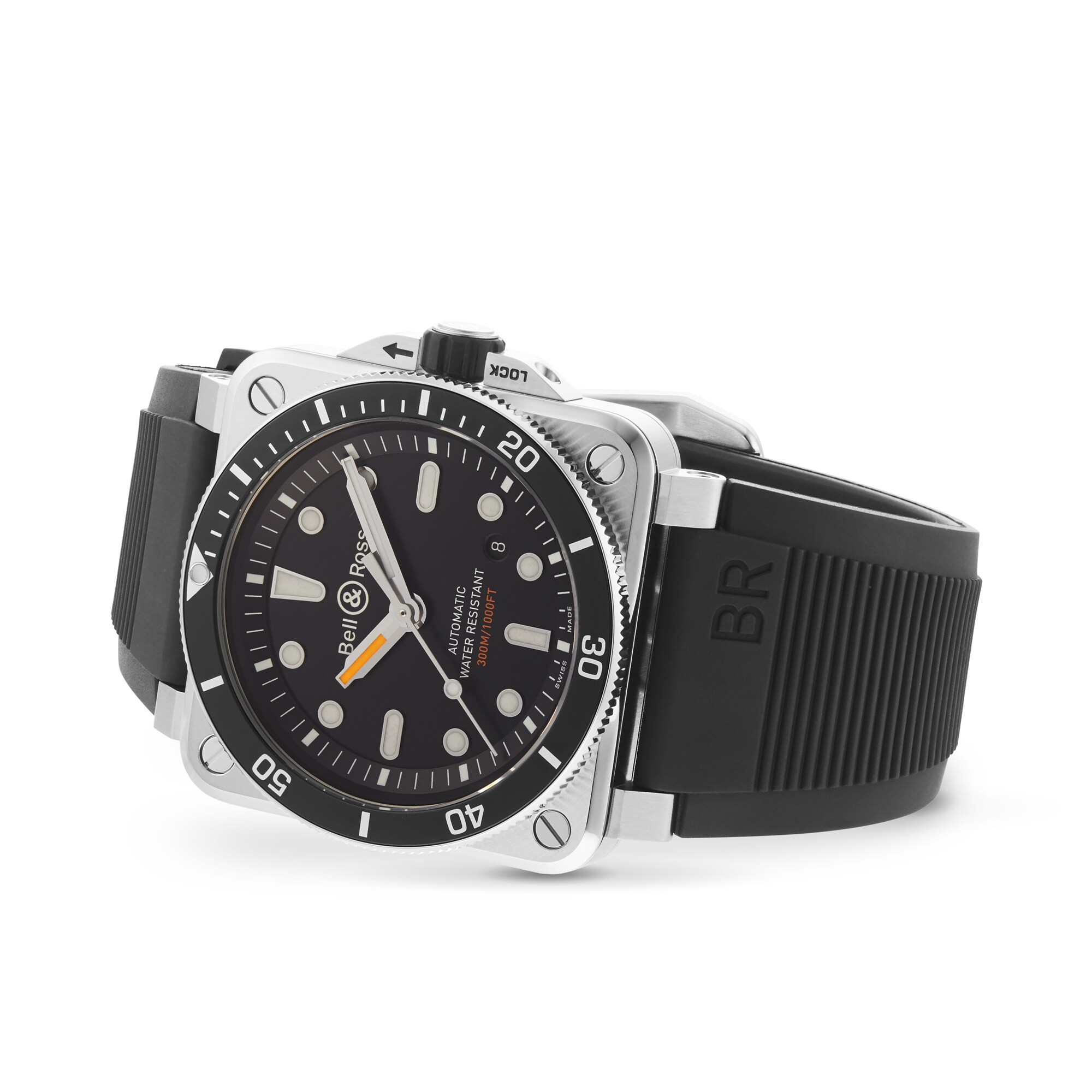 Replica Bell & Ross Watch BR 03 92 Diver BR0392-D-BL-ST/SRB