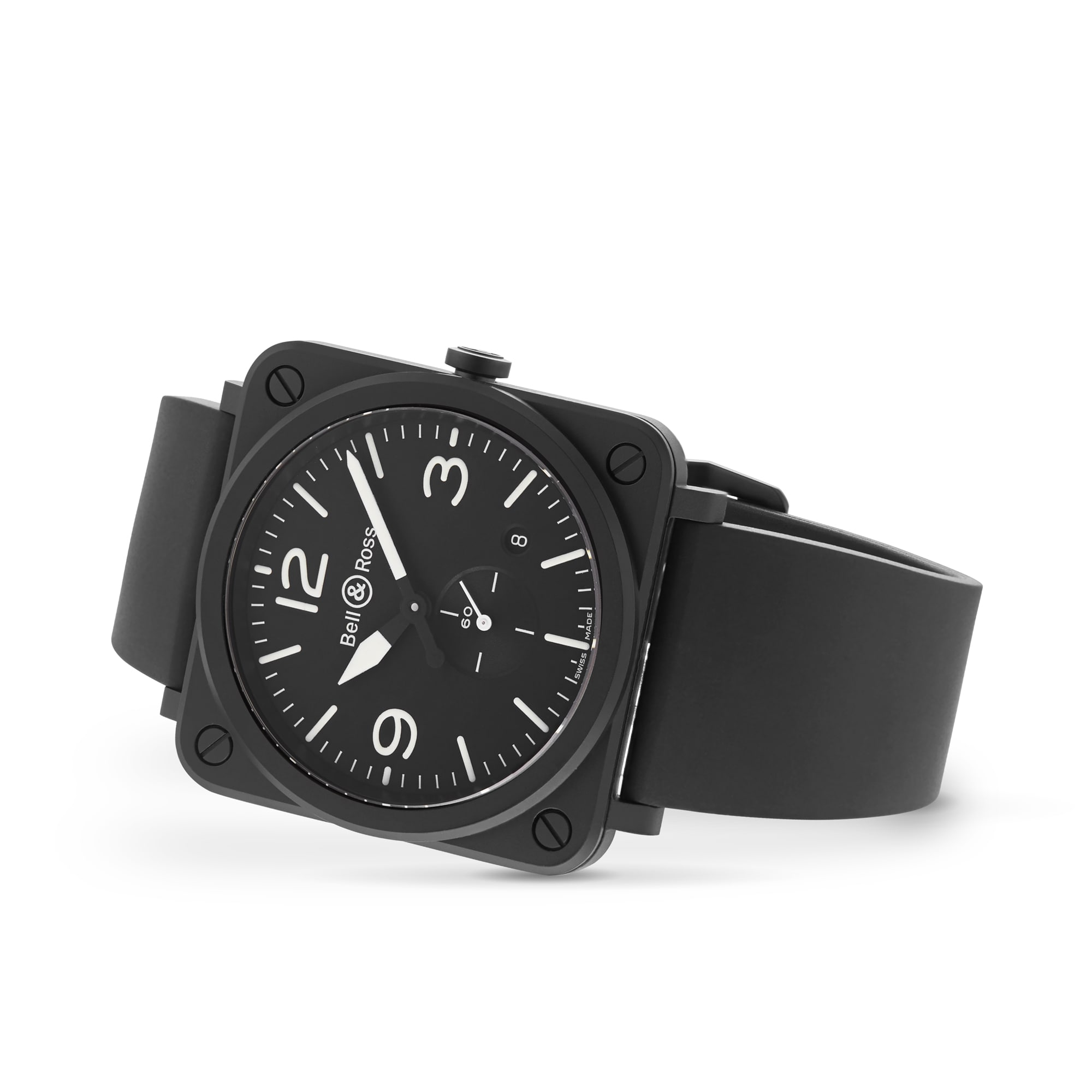 Replica Bell & Ross BR S BLACK MATTE 39mm BRS-BL-CEM 2 Replica Bell & Ross BR S BLACK MATTE 39mm BRS-BL-CEM