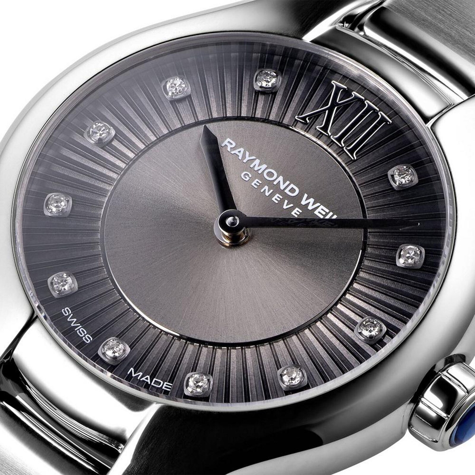 Replica Raymond Weil Noemia Diamond 24mm Ladies details 5124-ST-60181