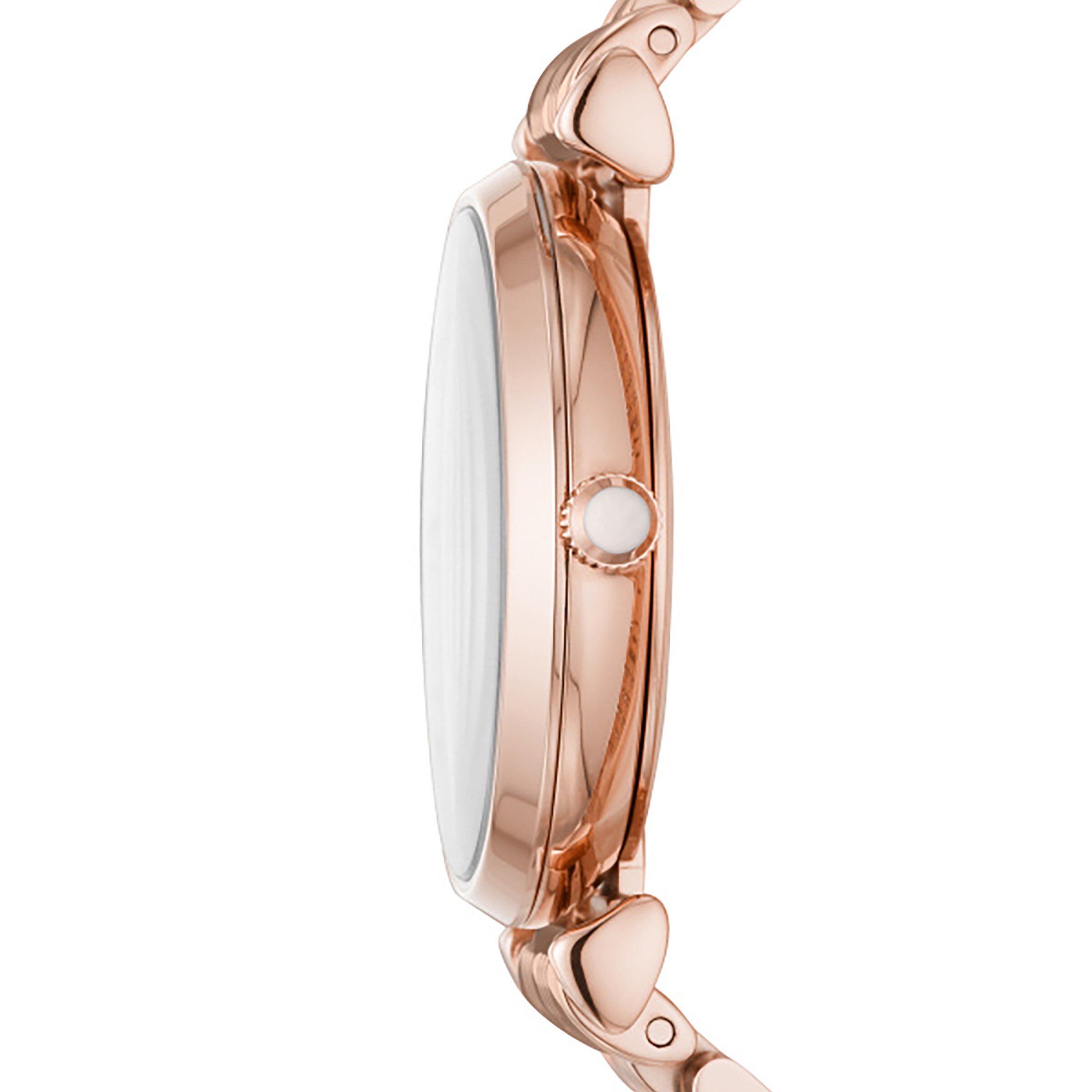 Replica Emporio Armani T-Bar Rose Gold Tone Ladies details AR11244