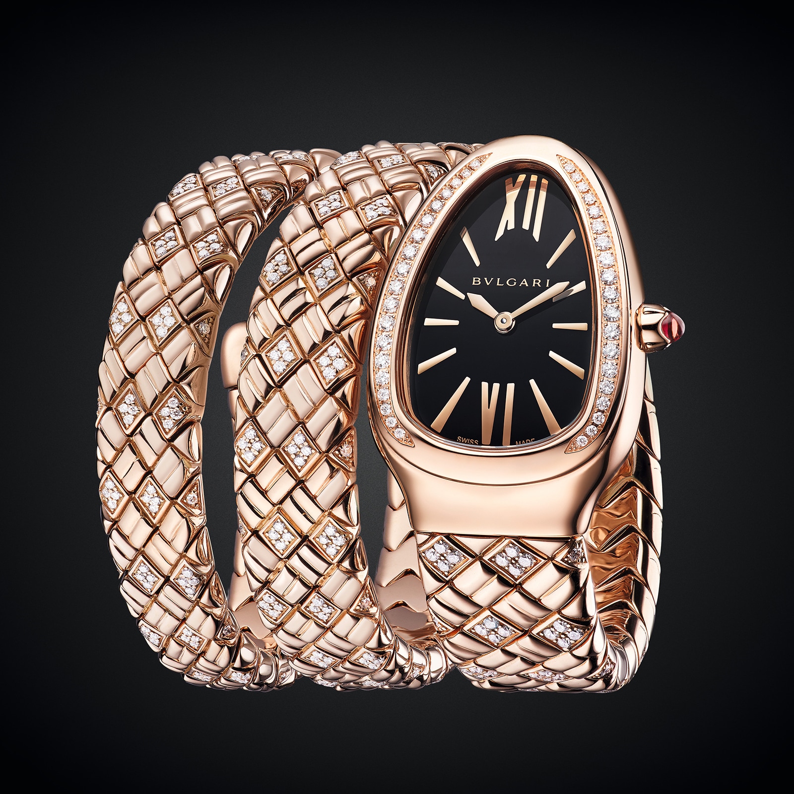 Replica Bvlgari Serpenti Spiga Ladies details 103252