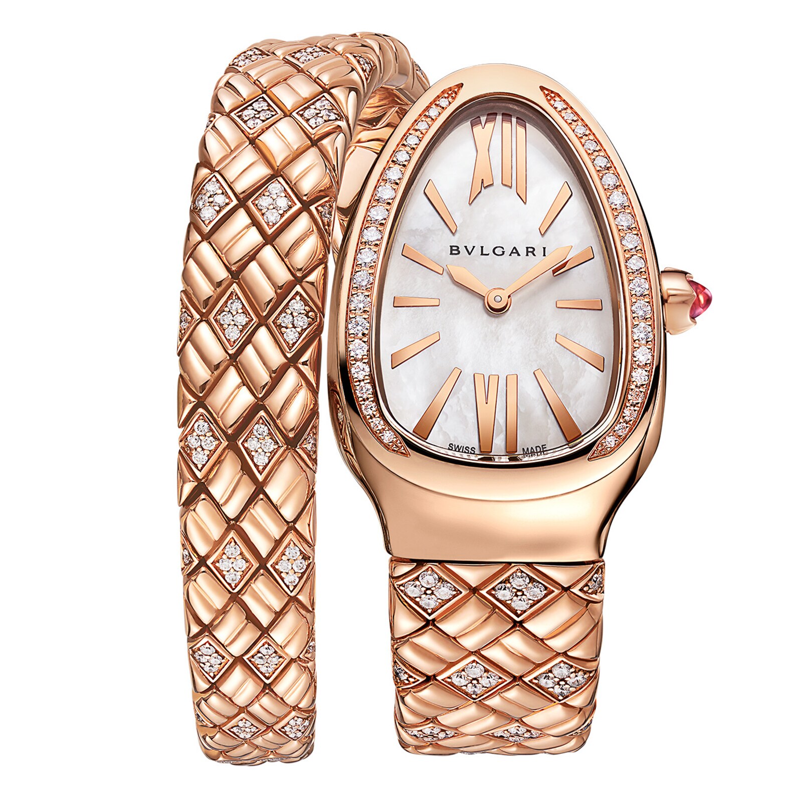Replica Bvlgari Serpenti Spiga 35mm Ladies details 103250 2 Replica Bvlgari Serpenti Spiga 35mm Ladies details 103250