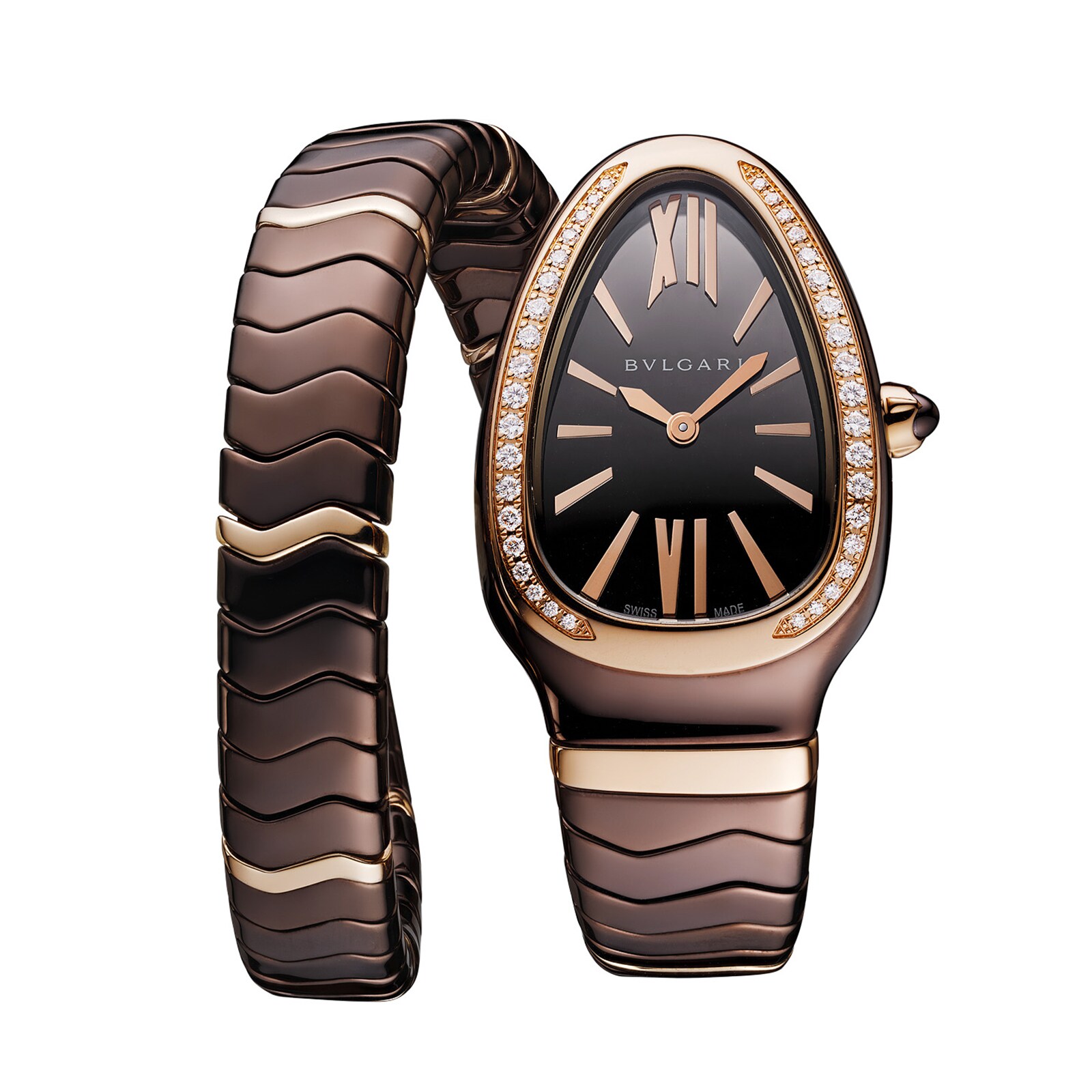 Replica Bvlgari Serpenti Spiga details 103060