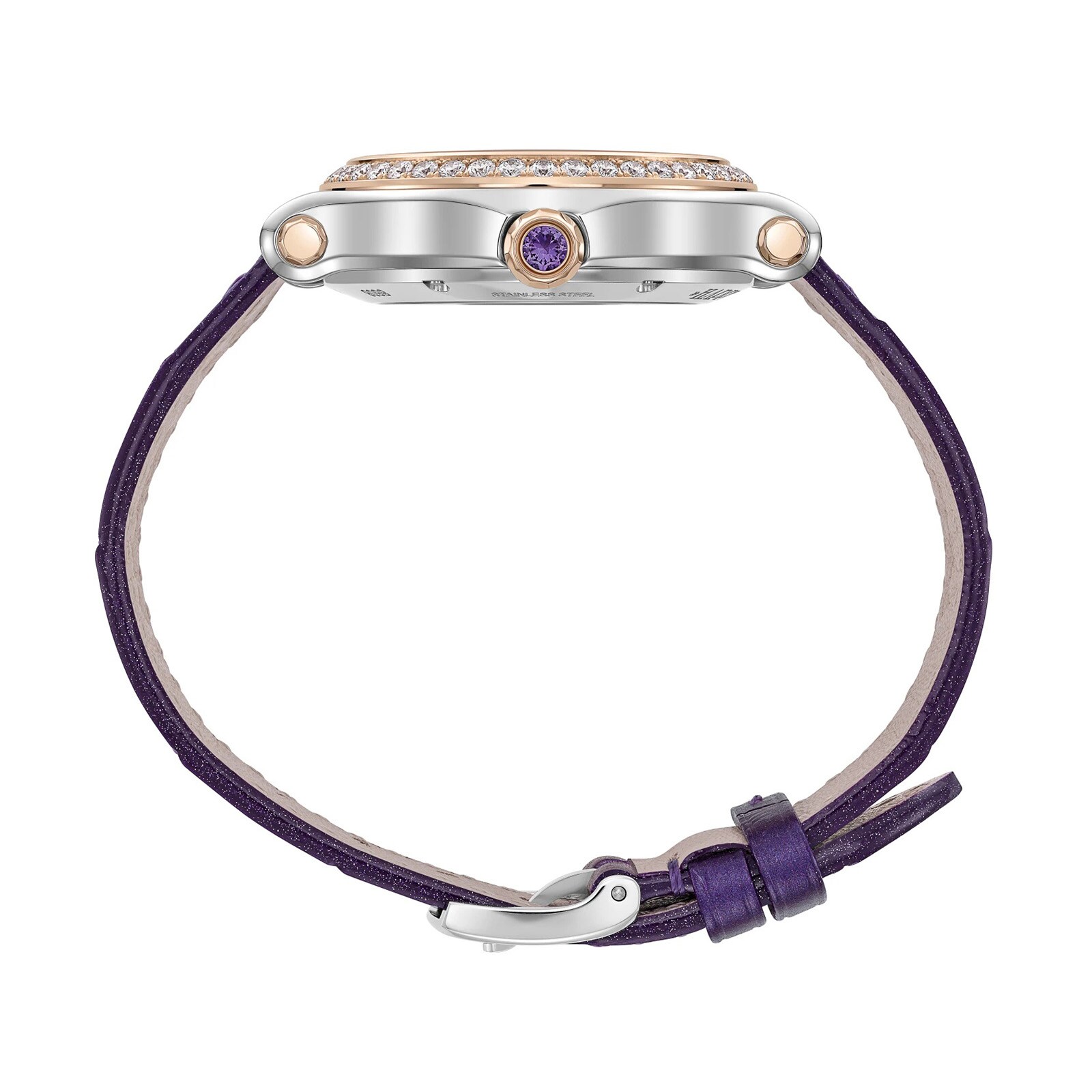 Replica Chopard Happy Sport Purple Ladies details 278608-6012