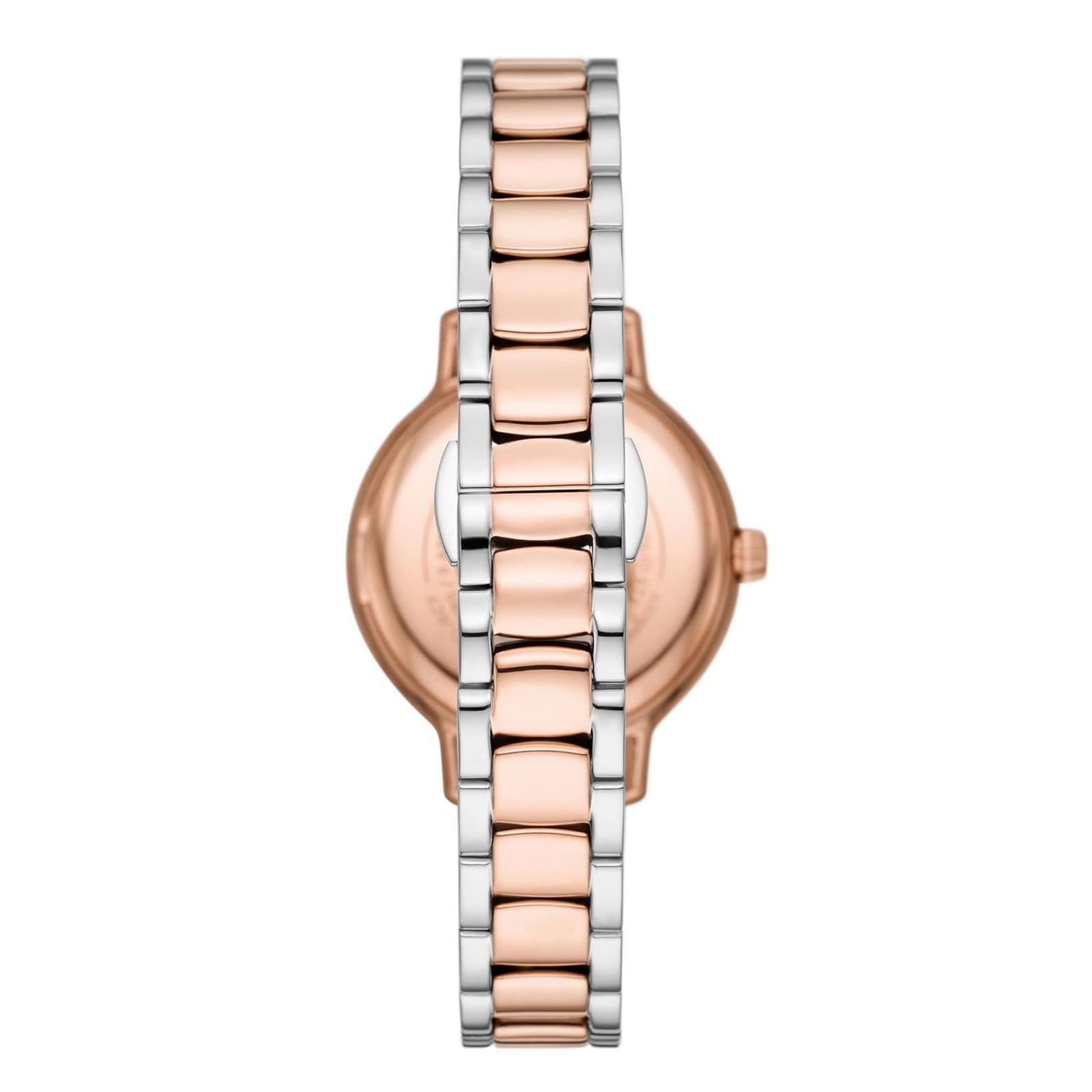 Replica Emporio Armani Ladies Cleo Mother of Pearl Steel details 32mm AR11499 2 Replica Emporio Armani Ladies Cleo Mother of Pearl Steel details 32mm AR11499