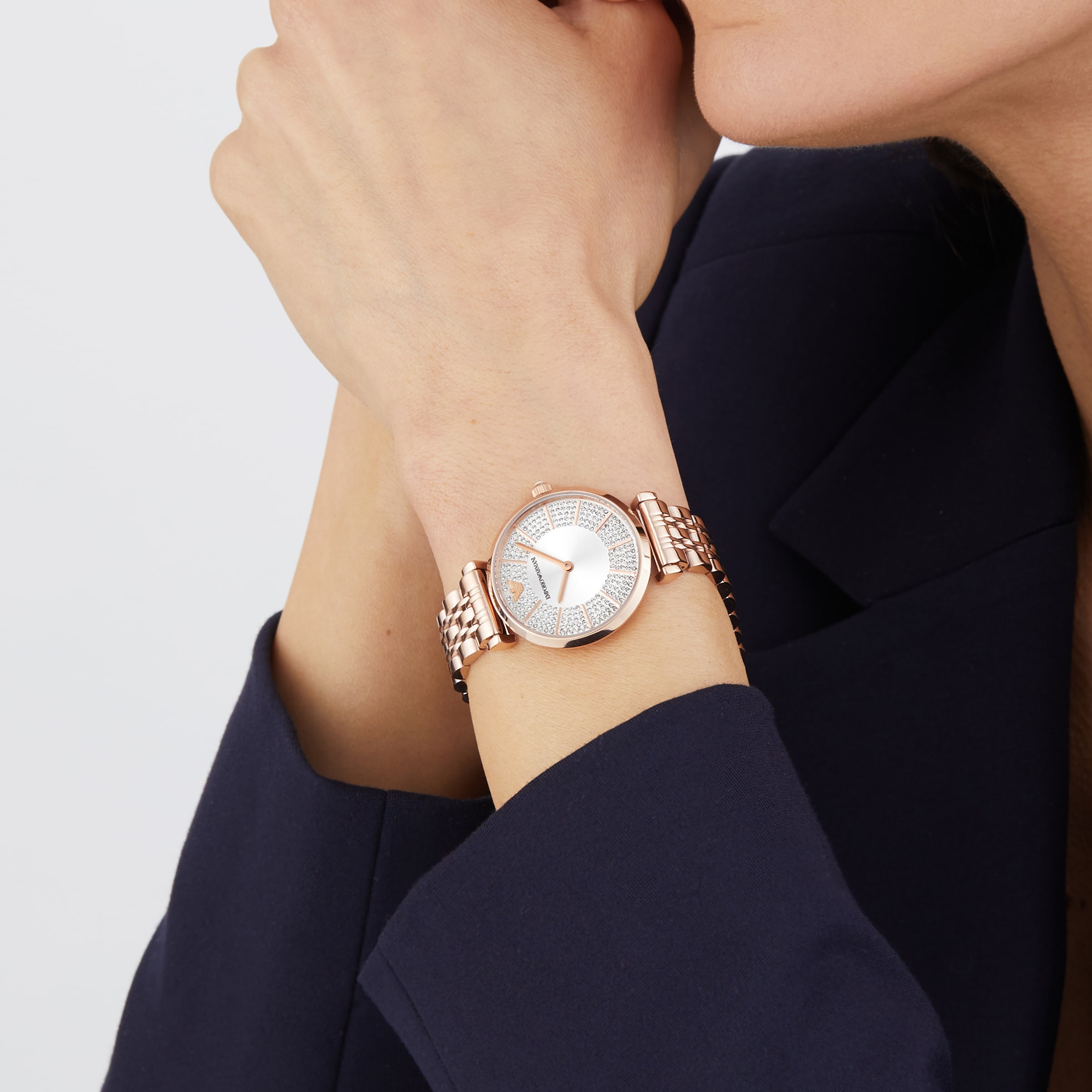 Replica Emporio Armani Gianni T-Bar 32mm Ladies details AR11446 2 Replica Emporio Armani Gianni T-Bar 32mm Ladies details AR11446