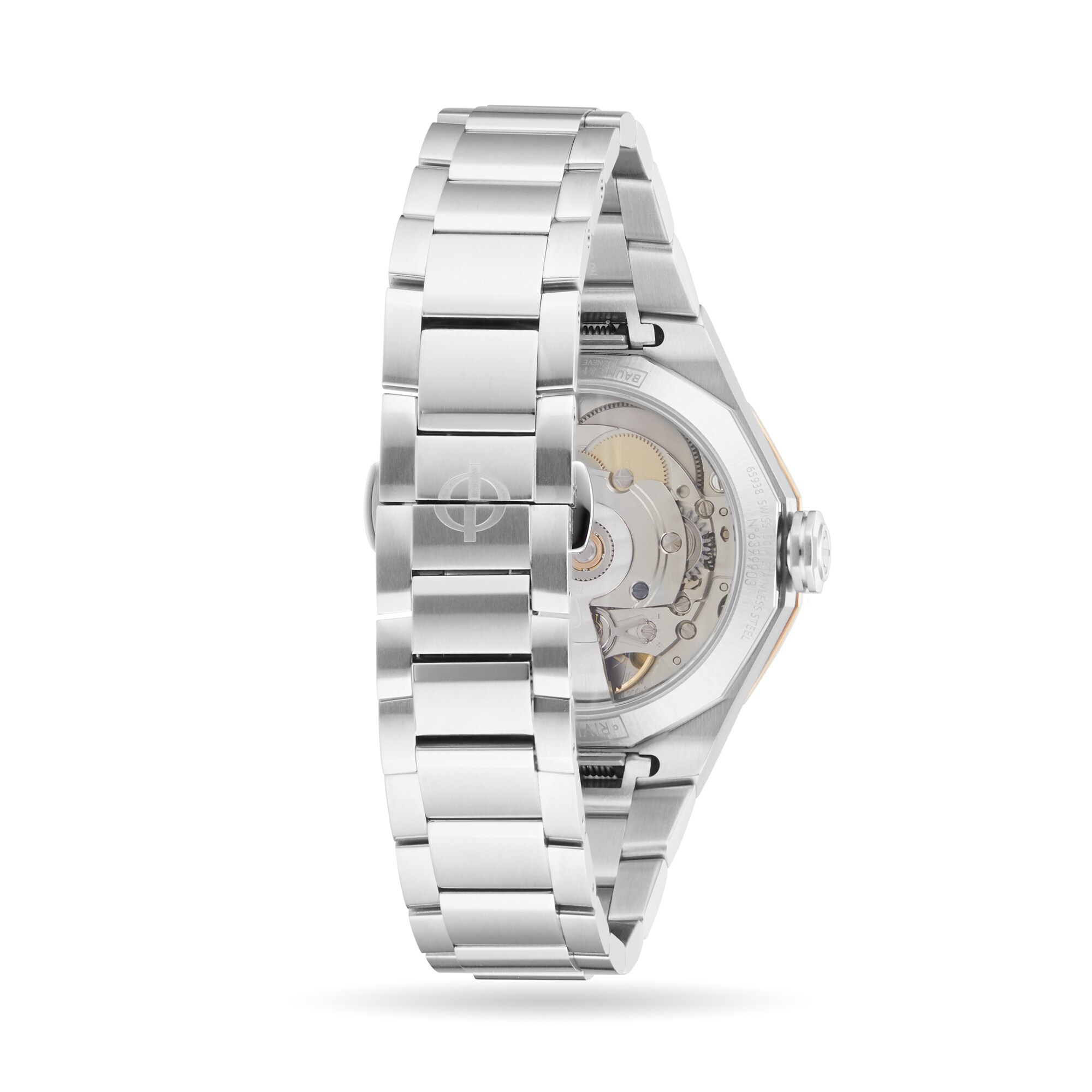 Replica Baume & Mercier Riviera Automatic 33mm Ladies details Champagne BM0A10730 2 Replica Baume & Mercier Riviera Automatic 33mm Ladies details Champagne BM0A10730