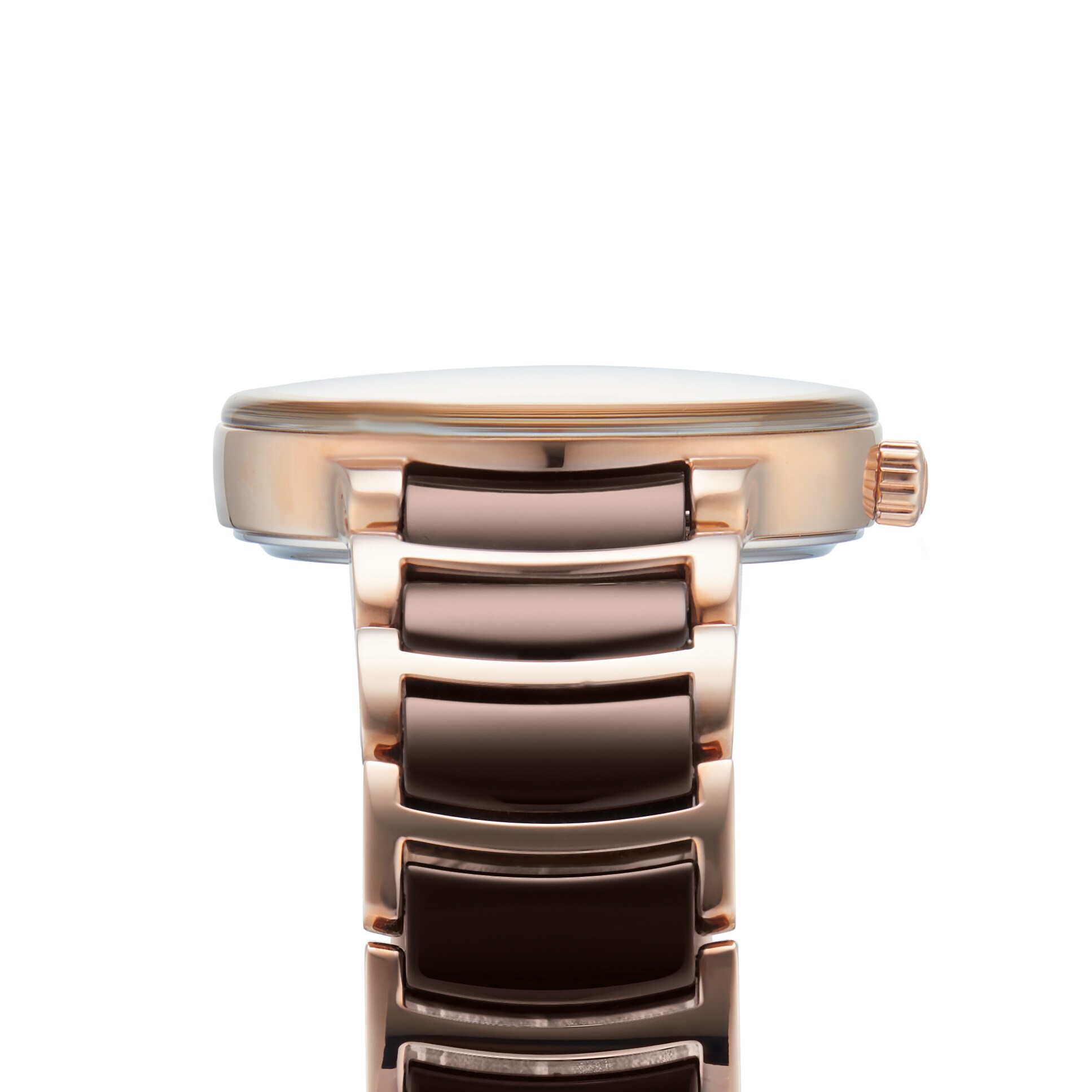 Replica Rado Centrix 30mm Stainless Steel Ladies details Brown R30024732 2 Replica Rado Centrix 30mm Stainless Steel Ladies details Brown R30024732