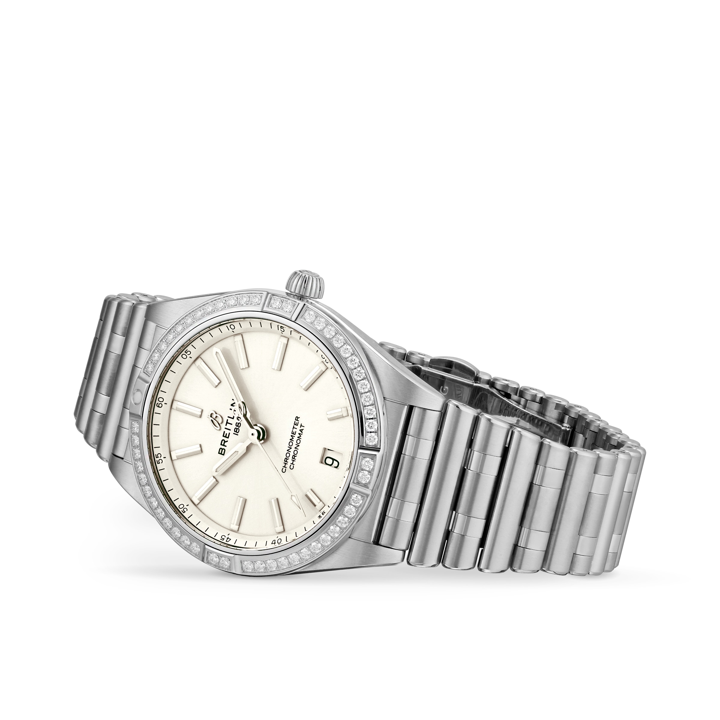 Replica Breitling Chronomat Automatic 36 Stainless Steel (gem-set) details A10380591A1A1