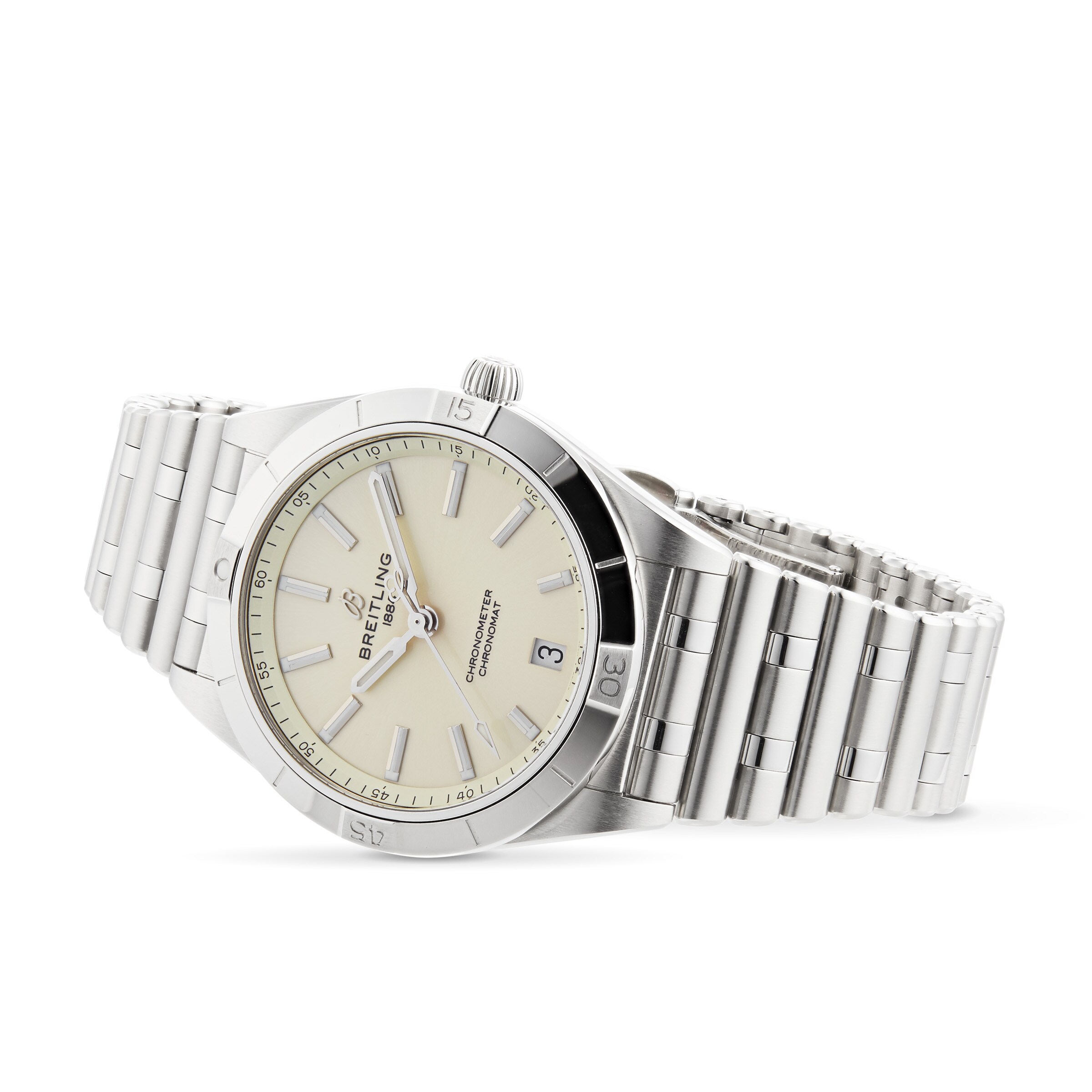 Replica Breitling Chronomat Automatic 36 Stainless Steel details A10380101A3A1