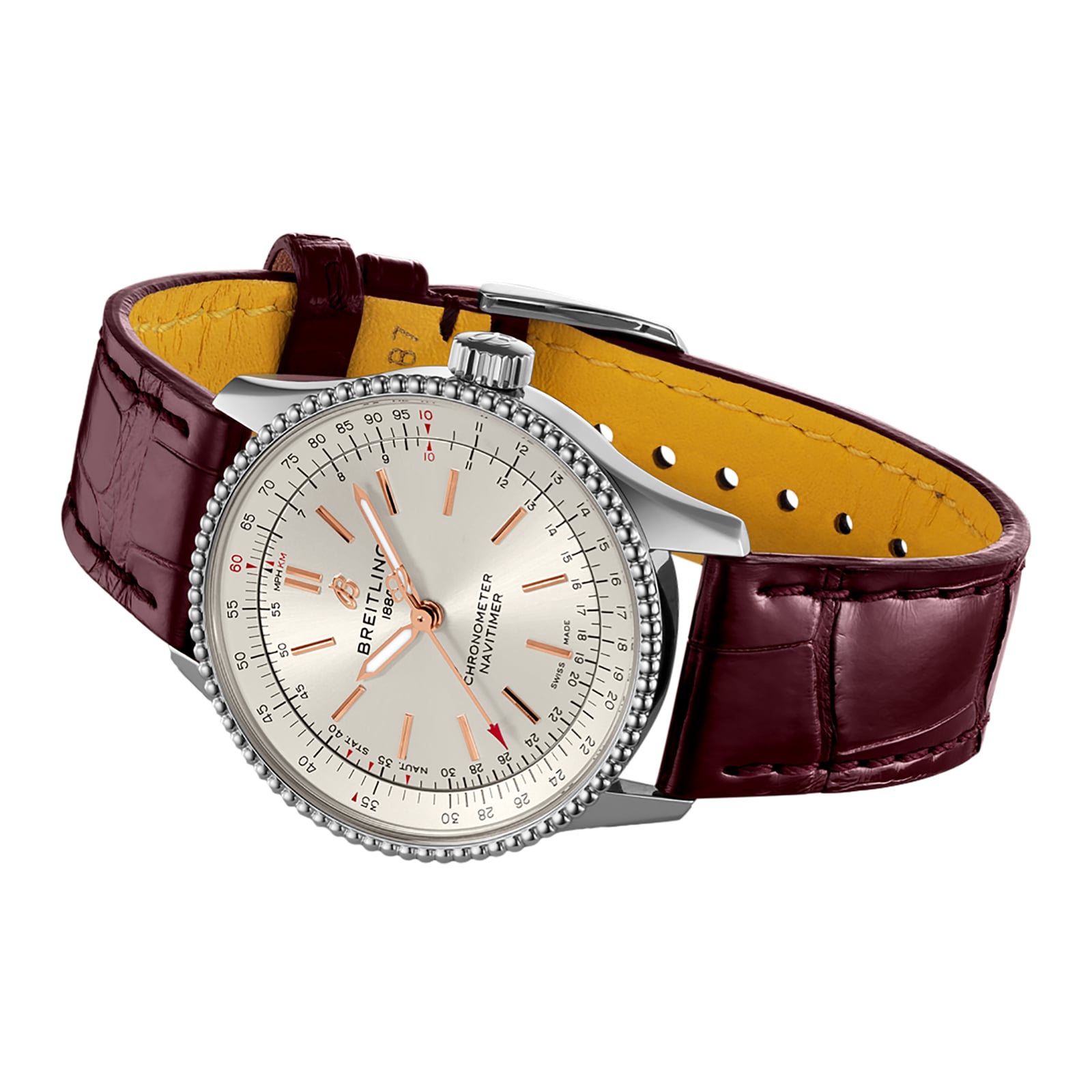 Replica Breitling Navitimer Automatic 35 Stainless Steel details A17395F41G1P1 2 Replica Breitling Navitimer Automatic 35 Stainless Steel details A17395F41G1P1