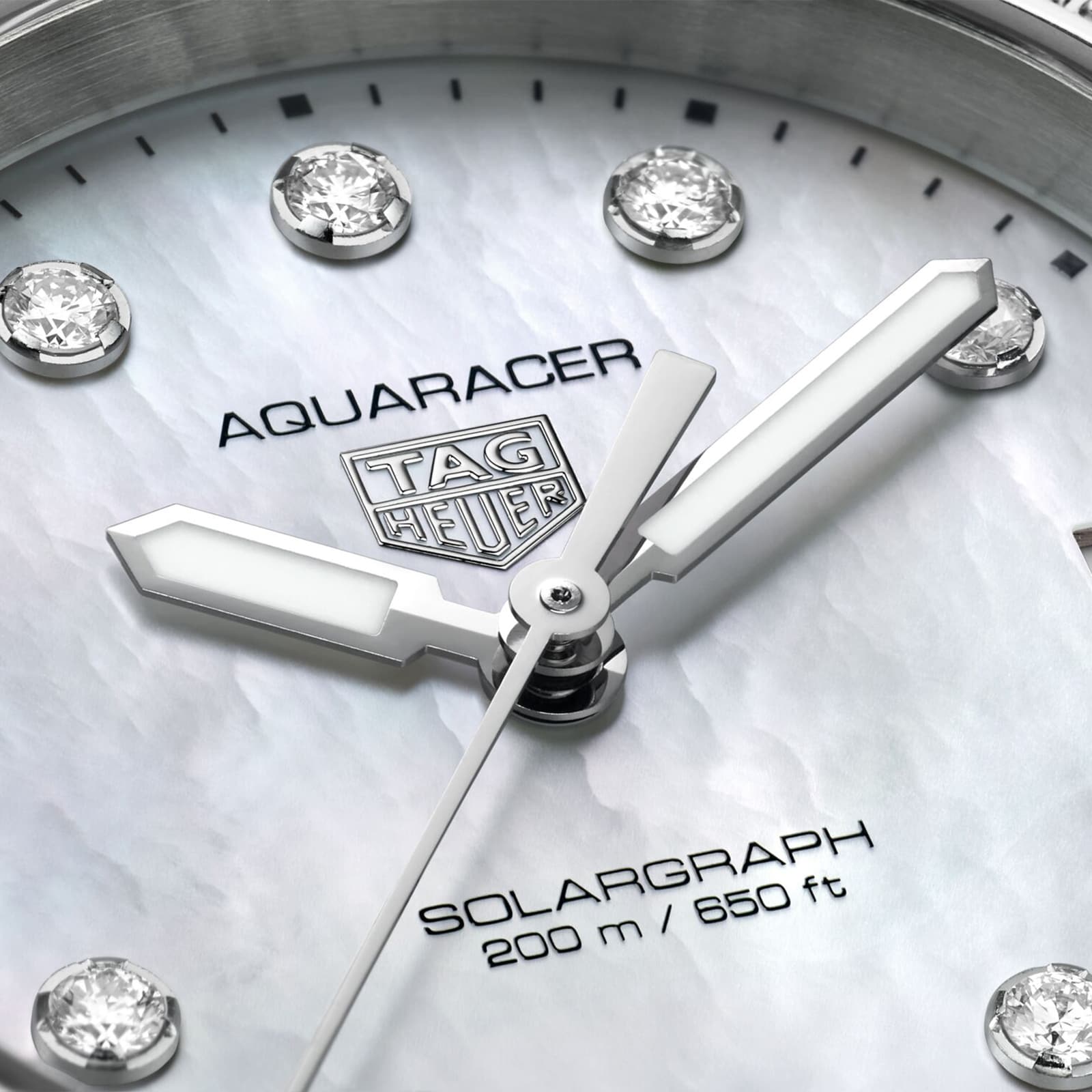Replica TAG Heuer Aquaracer Professional 200 Solargraph 34mm Ladies details Mother Of Pearl Diamonds WBP1314.BA0005 2 Replica TAG Heuer Aquaracer Professional 200 Solargraph 34mm Ladies details Mother Of Pearl Diamonds WBP1314.BA0005