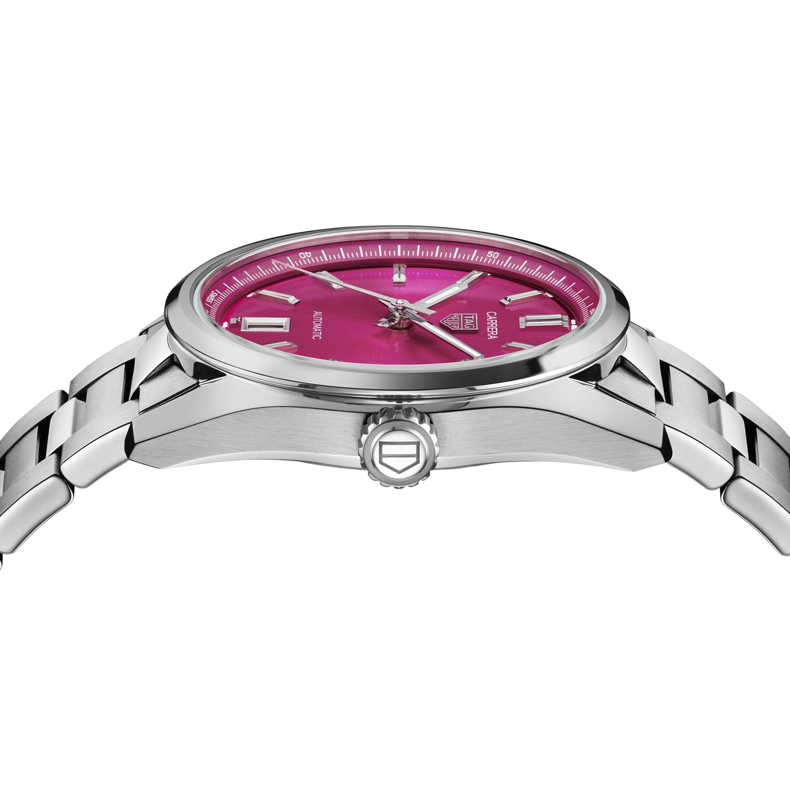 Replica TAG Heuer Carrera Date 36mm Ladies details Pink WBN2313.BA0001 2 Replica TAG Heuer Carrera Date 36mm Ladies details Pink WBN2313.BA0001