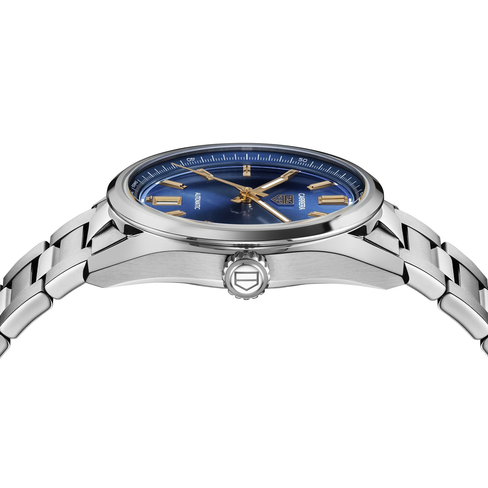 Replica TAG Heuer Carrera Date 36mm Ladies details Deep Blue WBN2311.BA0001