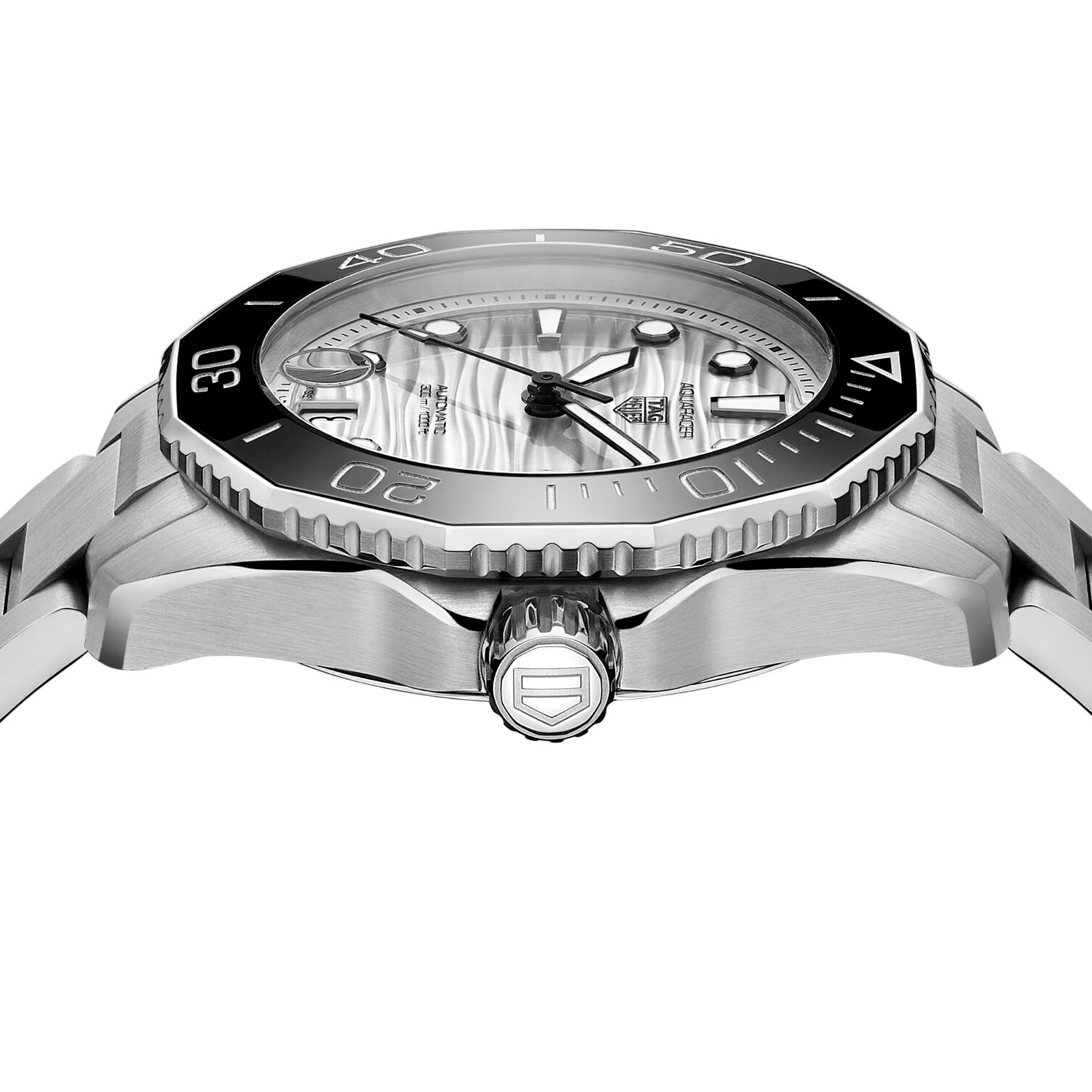 Replica TAG Heuer Aquaracer Professional 300 Calibre 5 Automatic 36mm Ladies details WBP231C.BA0626 2 Replica TAG Heuer Aquaracer Professional 300 Calibre 5 Automatic 36mm Ladies details WBP231C.BA0626
