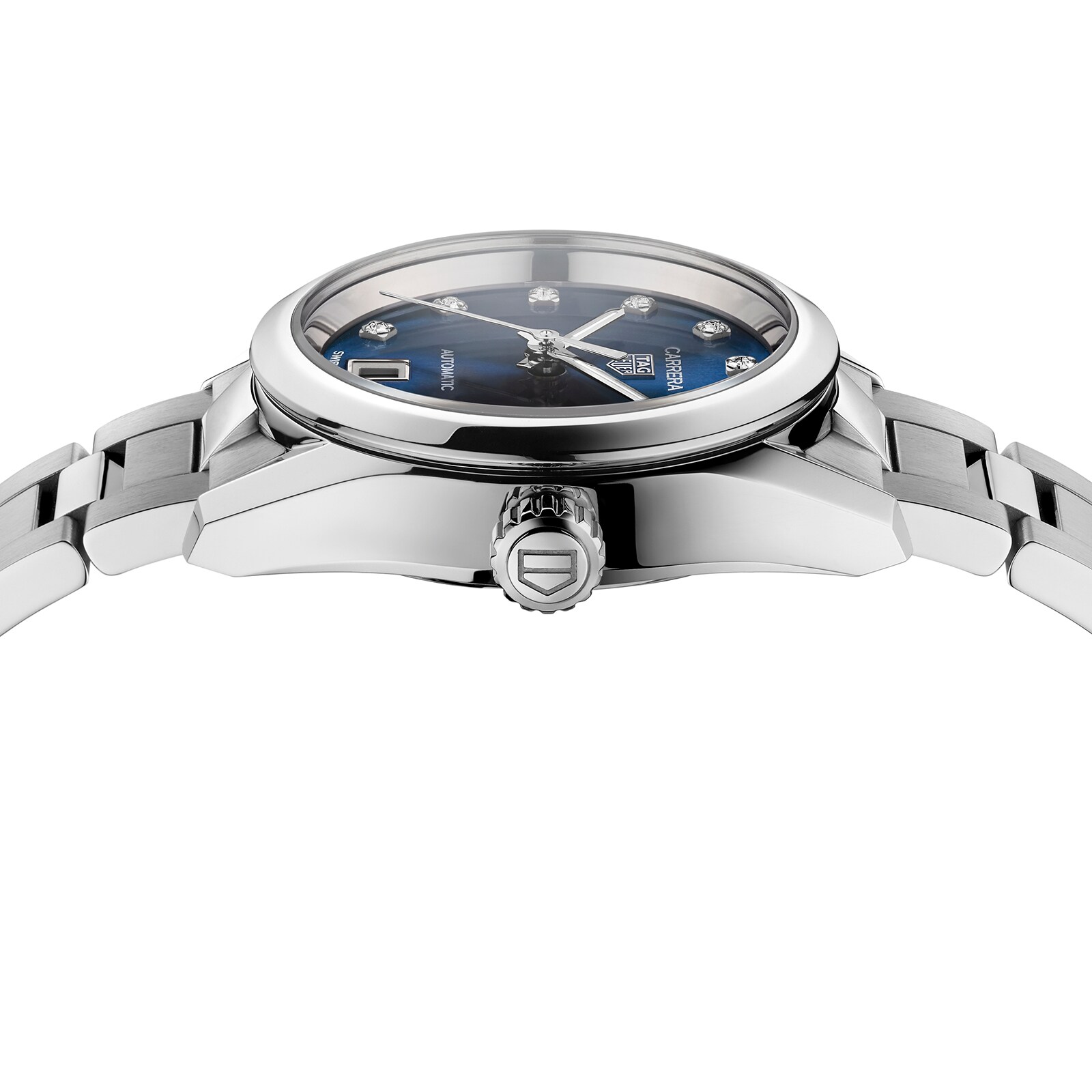 Replica TAG Heuer Carrera Three-Hand 29mm Automatic Ladies details WBN2413.BA0621