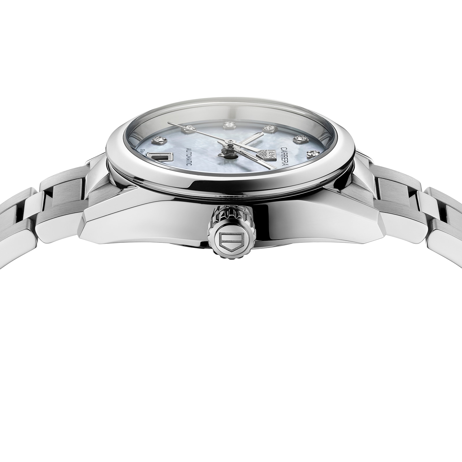 Replica TAG Heuer Carrera Three-Hand 29mm Automatic Ladies details WBN2412.BA0621