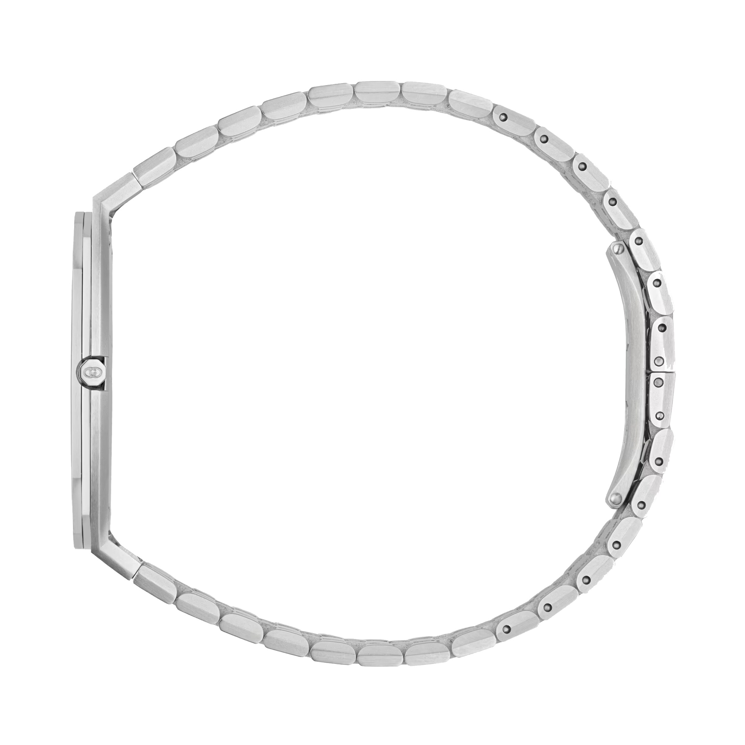 Replica Gucci 25H details 38mm in Steel YA163409