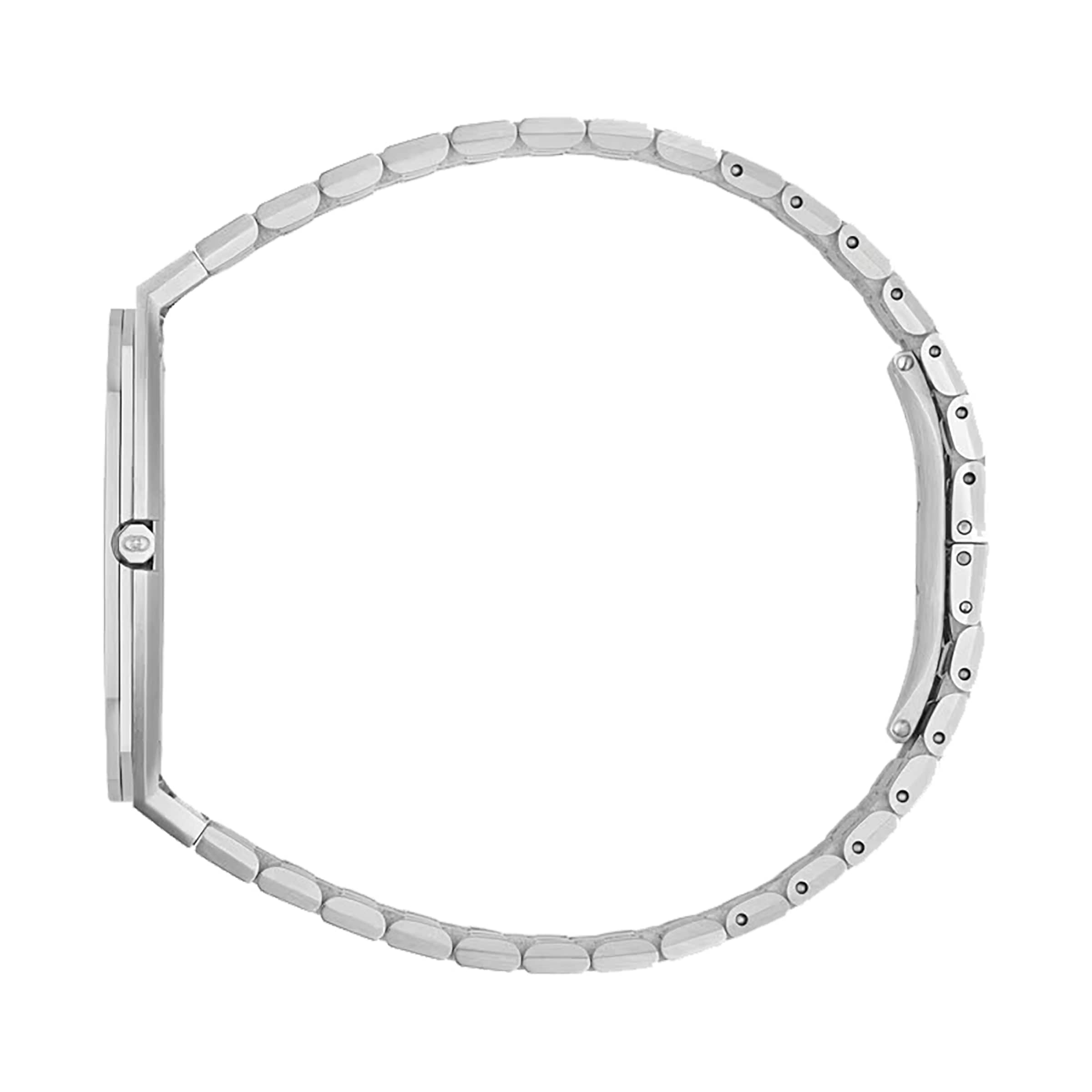 Replica Gucci 25H details 38mm in Steel YA163410