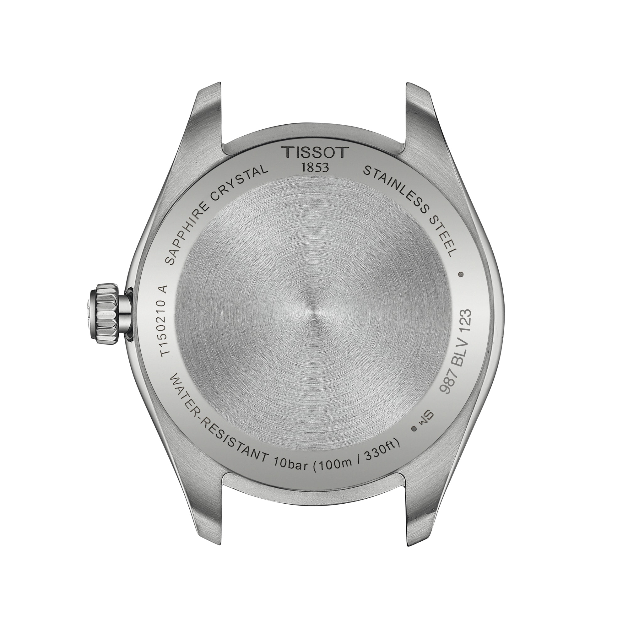 Replica Tissot PR 100 34mm Ladies details T1502102611100 2 Replica Tissot PR 100 34mm Ladies details T1502102611100