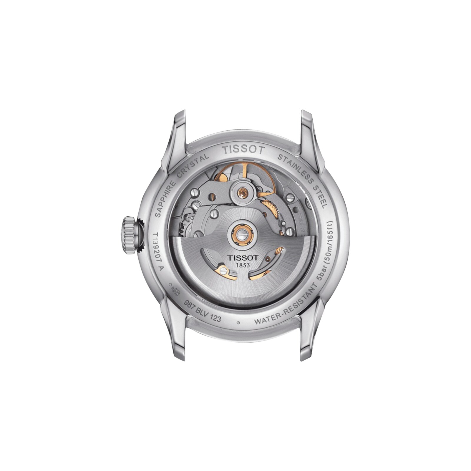 Replica Tissot Chemin des Tourelles Powermatic 80 34mm Ladies details Silver T1392071103100 2 Replica Tissot Chemin des Tourelles Powermatic 80 34mm Ladies details Silver T1392071103100