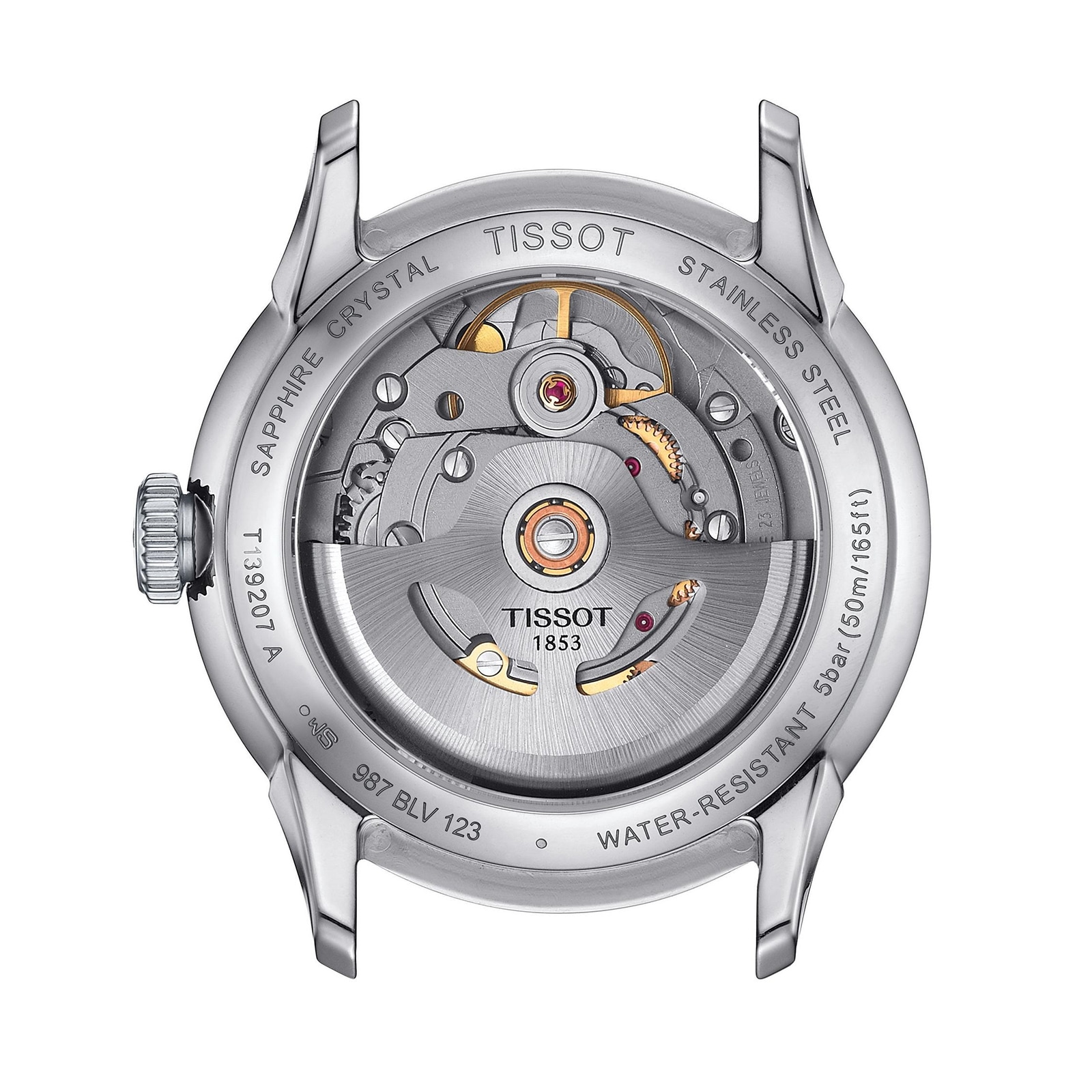 Replica Tissot Chemin des Tourelles Powermatic 80 34mm Ladies details White T1392071601100 2 Replica Tissot Chemin des Tourelles Powermatic 80 34mm Ladies details White T1392071601100