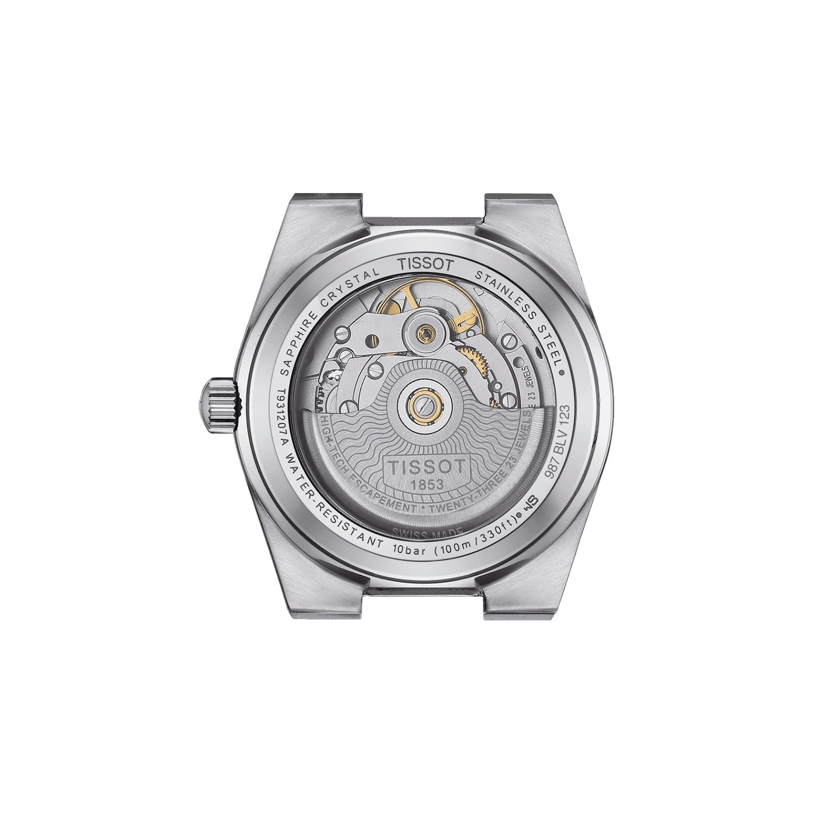Replica Tissot T-Gold PRX Powermatic 80 35mm Ladies details T9312074133600 2 Replica Tissot T-Gold PRX Powermatic 80 35mm Ladies details T9312074133600