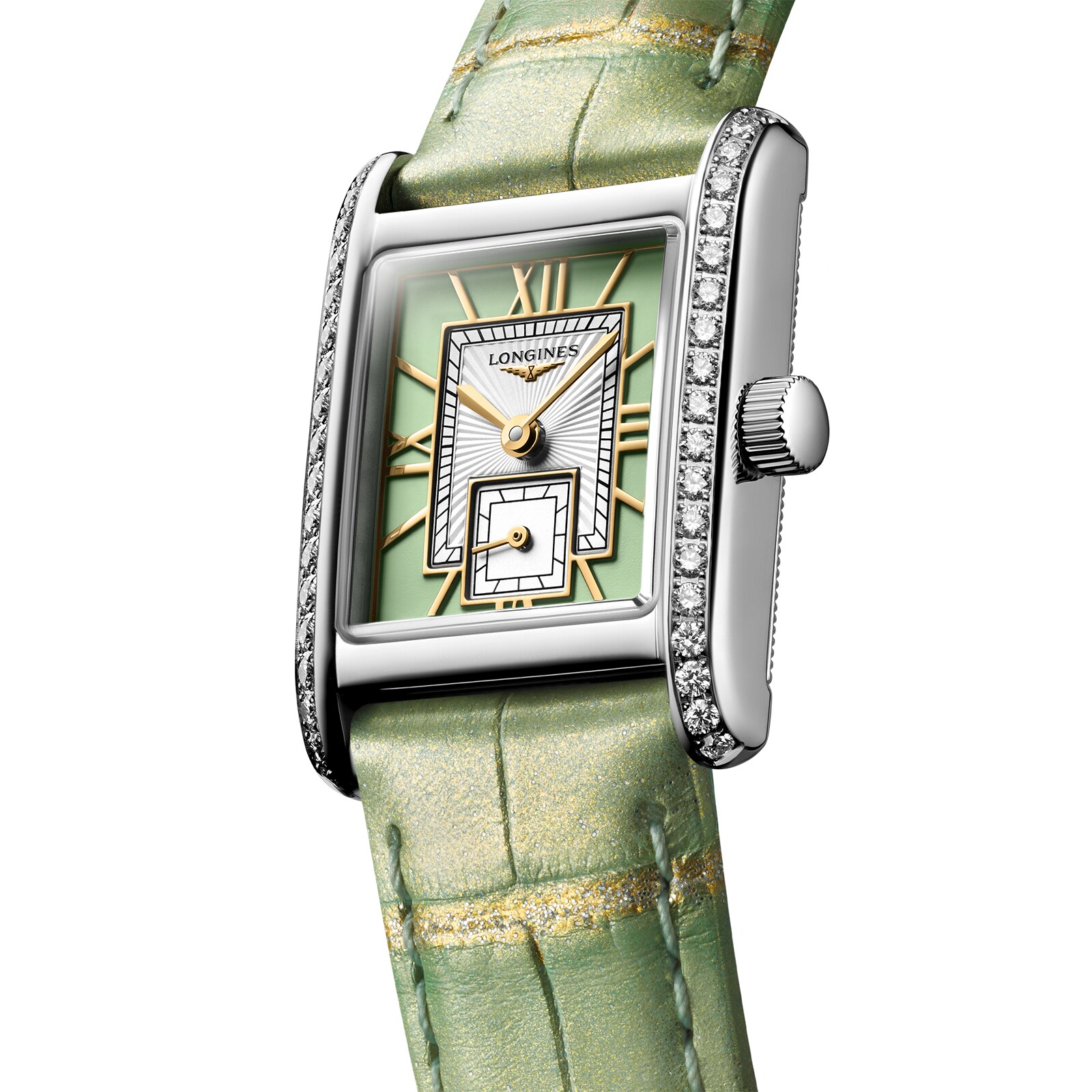 Replica Longines Mini Dolce Vita 21.5mm X 29mm Ladies details Green L52000052 2 Replica Longines Mini Dolce Vita 21.5mm X 29mm Ladies details Green L52000052