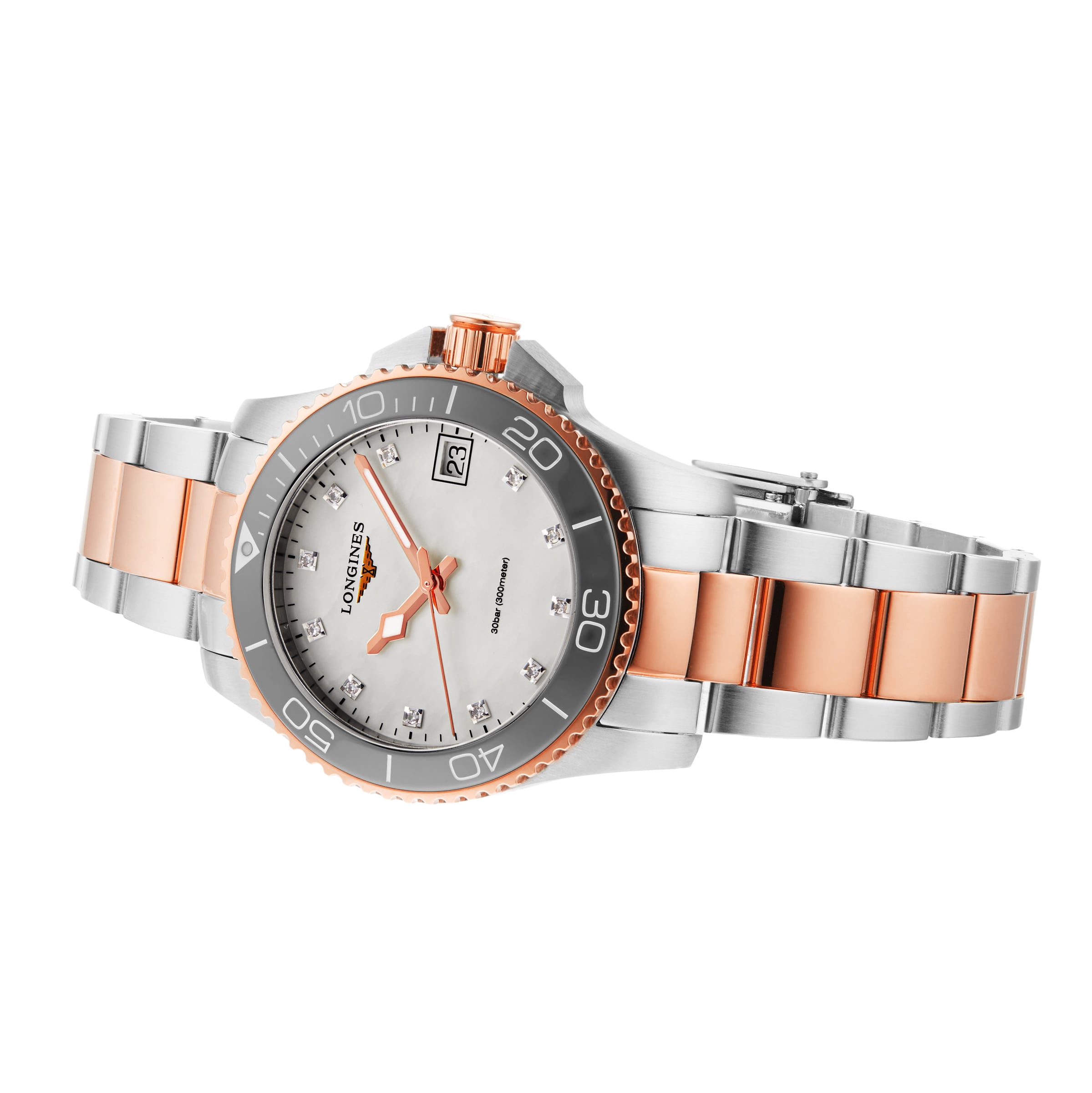 Replica Longines Hydroconquest 32mm Ladies details Mother Of Pearl Rose Exclusive to The details es Of Switzerland Group L33703896 2 Replica Longines Hydroconquest 32mm Ladies details Mother Of Pearl Rose Exclusive to The details es Of Switzerland Group L33703896