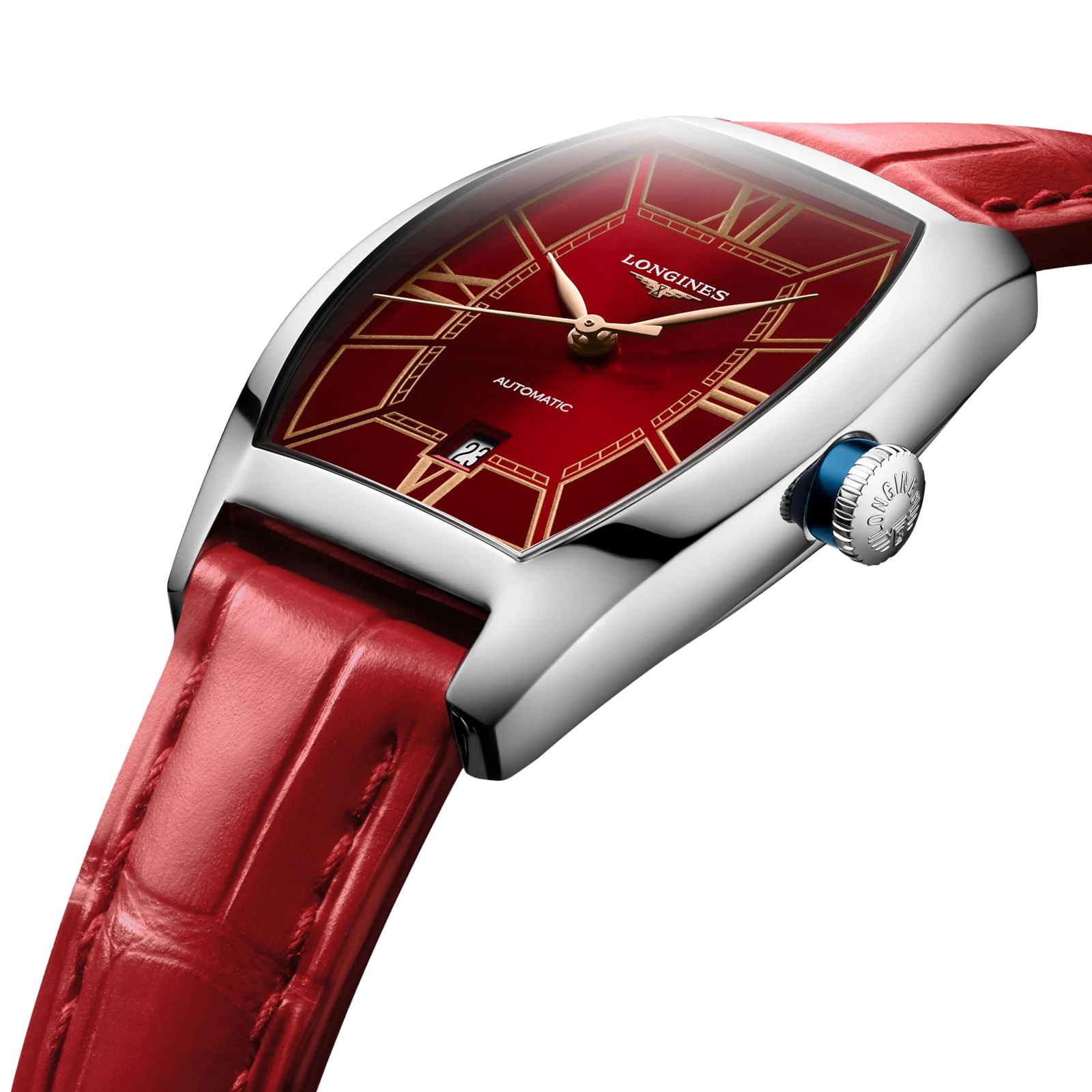 Replica Longines Evidenza 26mm X 30.6mm Ladies details Red L21424092 2 Replica Longines Evidenza 26mm X 30.6mm Ladies details Red L21424092