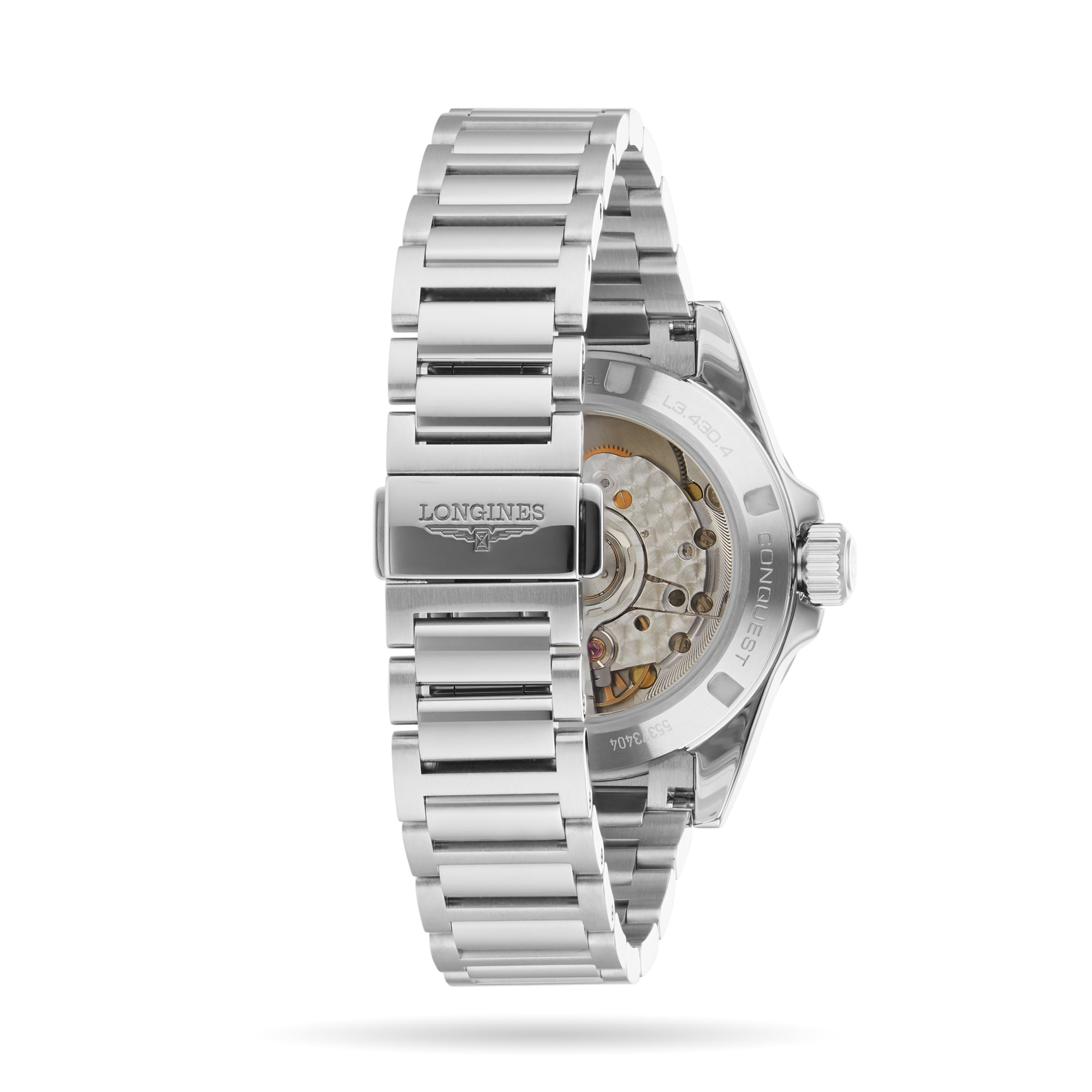 Replica Longines Conquest 34mm Ladies details Green L34304076