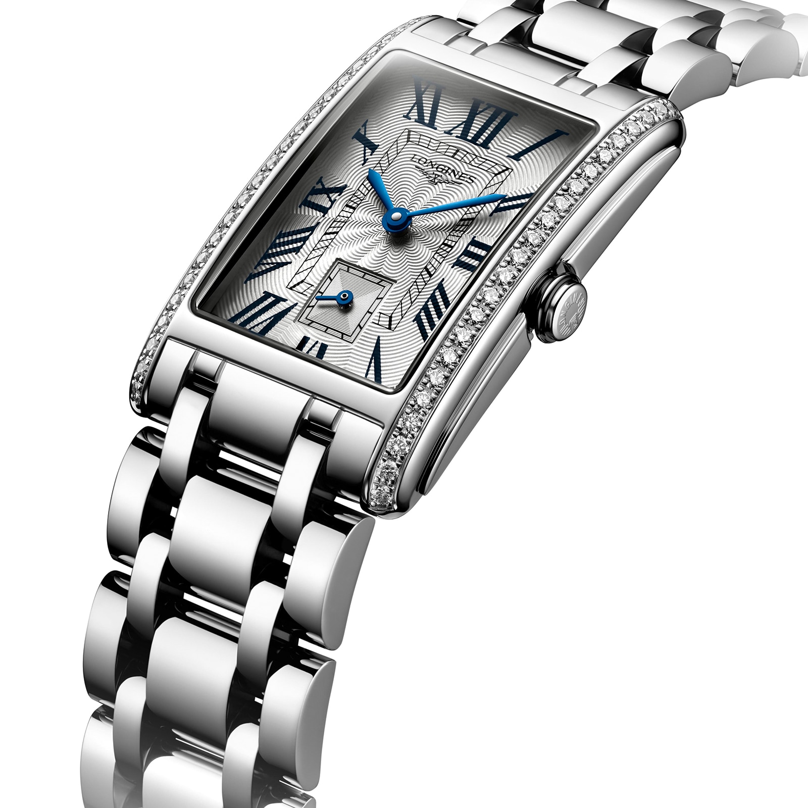 Replica Longines DolceVita 23.3mm X 37mm Ladies details Silver L55120716