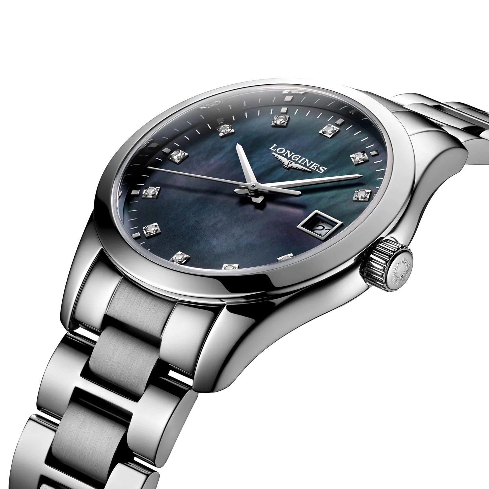Replica Longines Conquest Classic 34mm Ladies details Black L23864886 2 Replica Longines Conquest Classic 34mm Ladies details Black L23864886