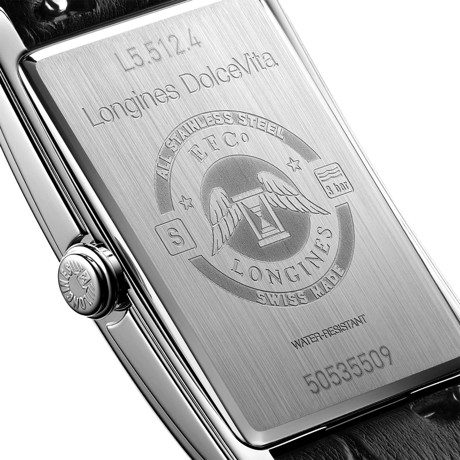 Replica Longines DolceVita 37mm Ladies details Black L55124502 2 Replica Longines DolceVita 37mm Ladies details Black L55124502