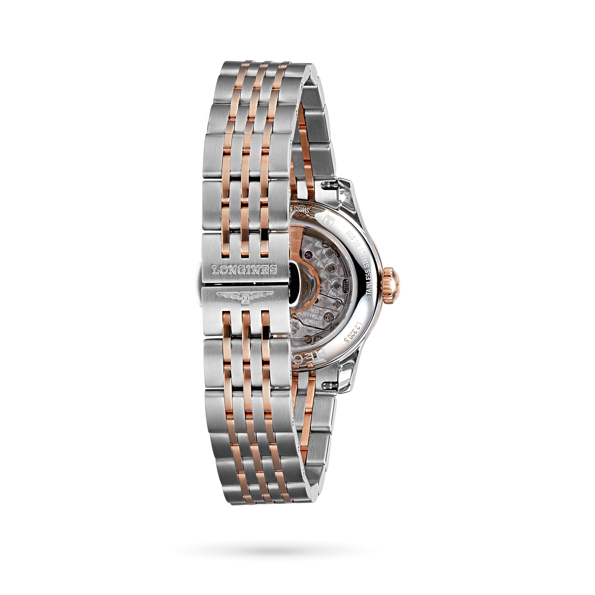 Replica Longines Record 26mm Ladies details L23205727 2 Replica Longines Record 26mm Ladies details L23205727