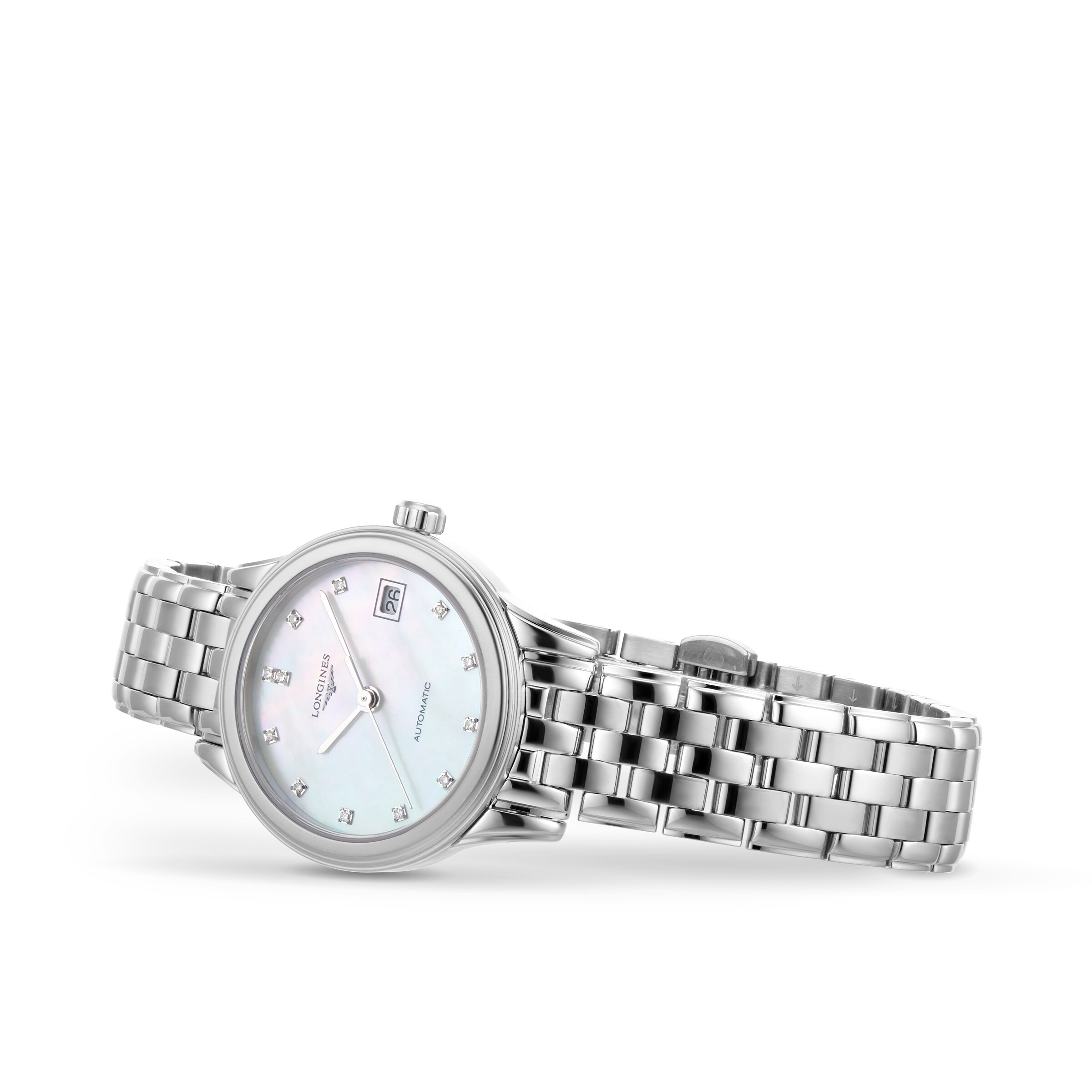 Replica Longines Flagship 26mm Ladies details L42744876 2 Replica Longines Flagship 26mm Ladies details L42744876